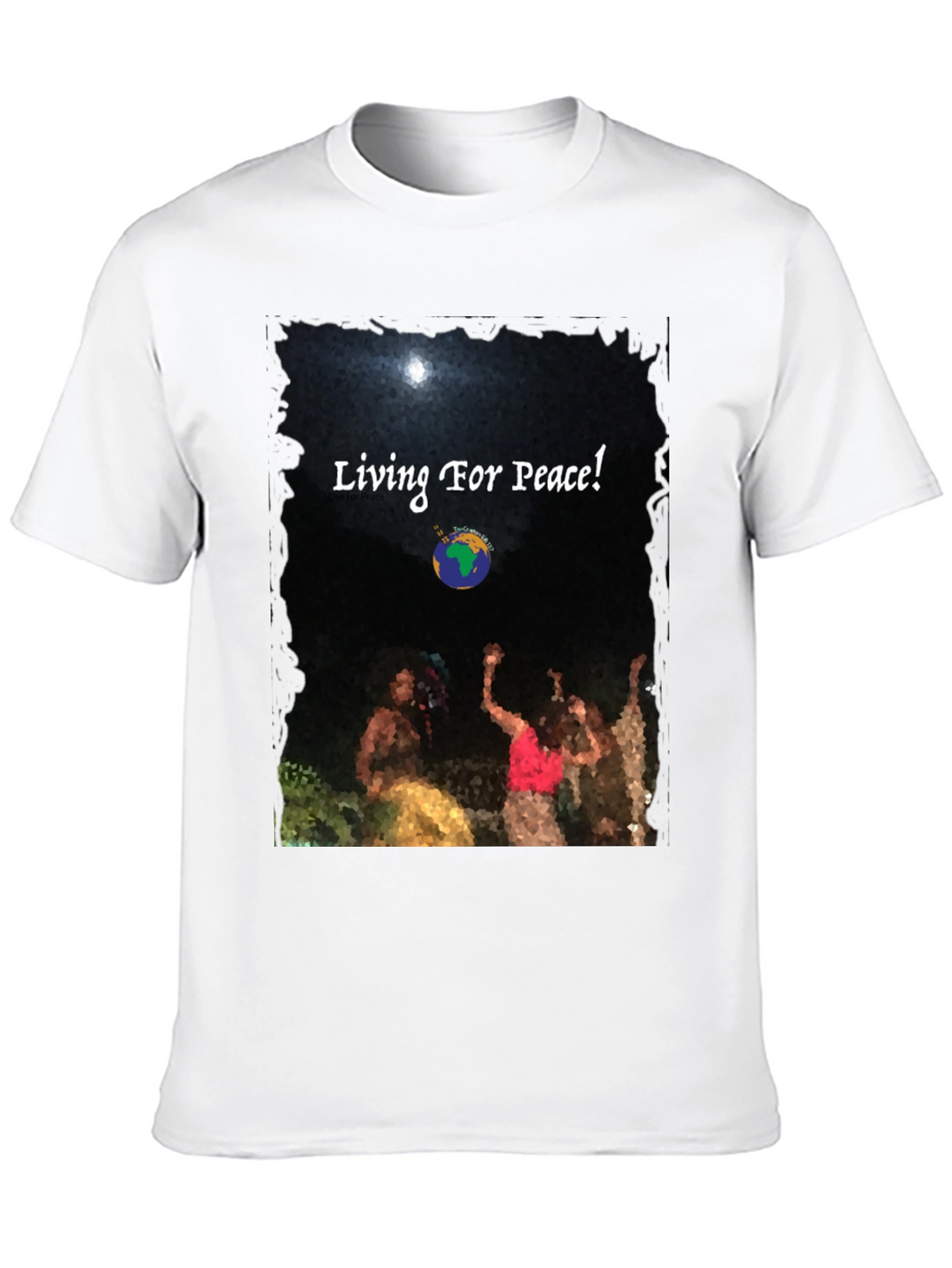 Living For Peace Graphic Tee