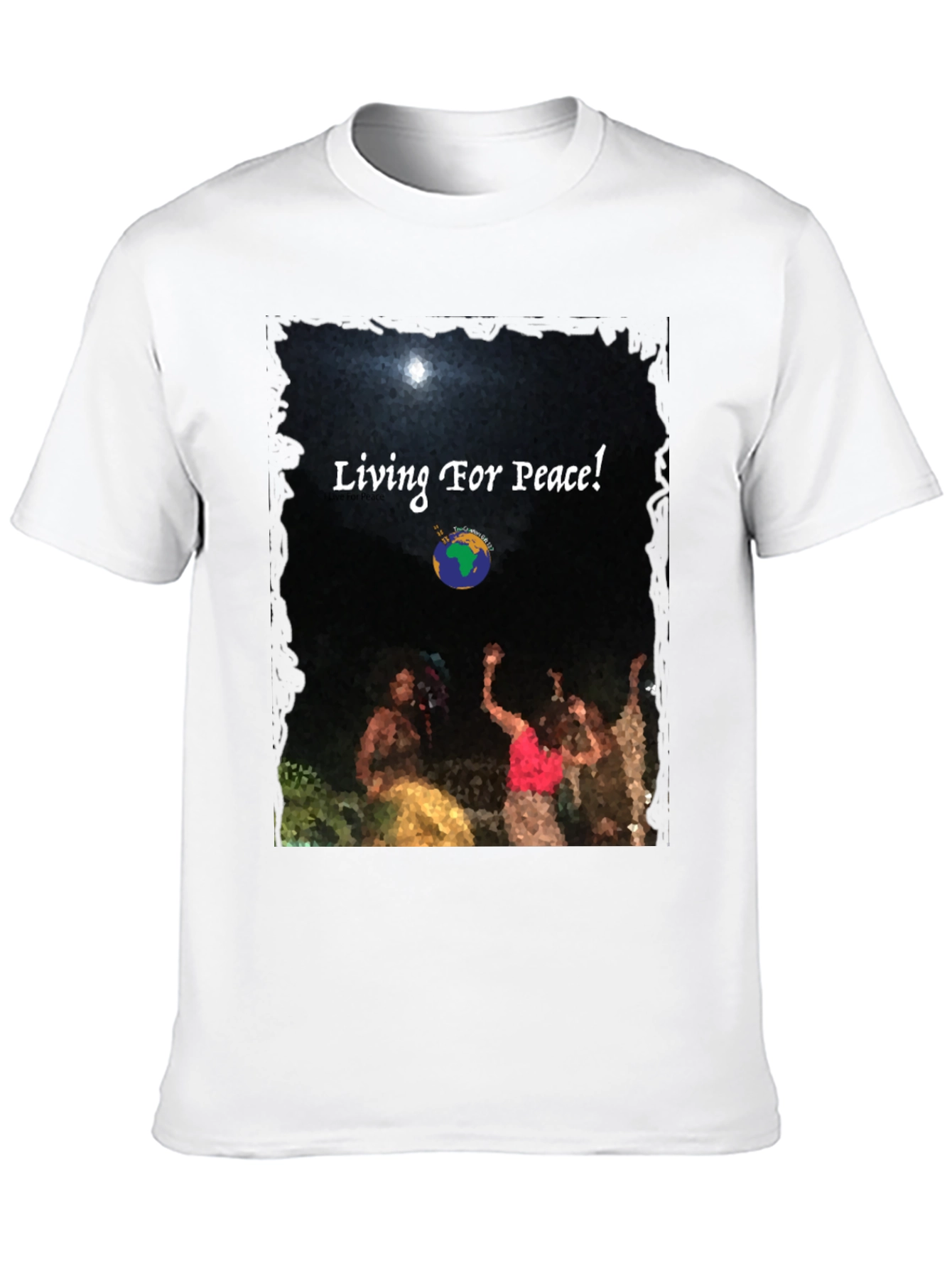 Living For Peace Graphic Tee