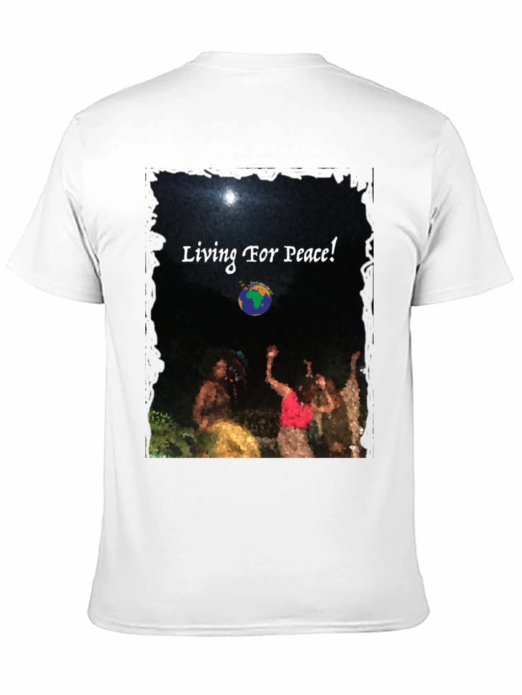Living For Peace Graphic Tee