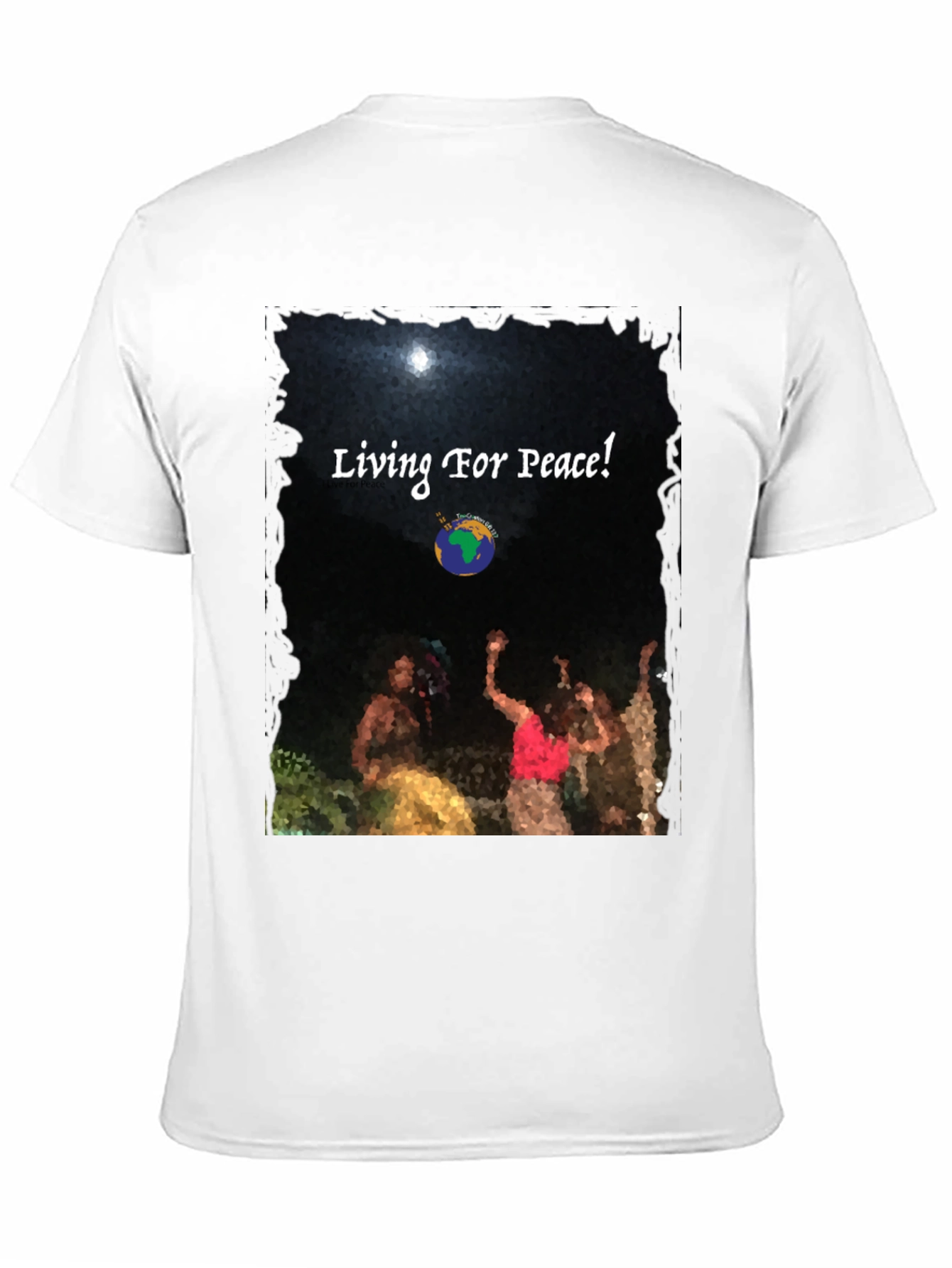 Living For Peace Graphic Tee