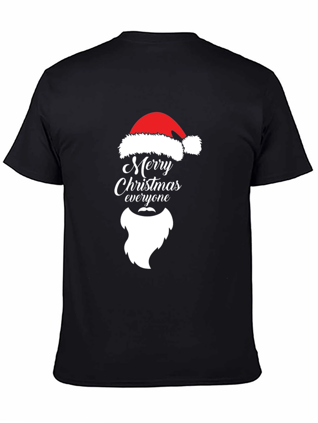 Merry Christmas Santa Hat T-Shirt