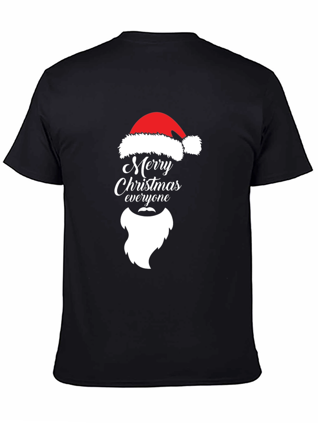 Merry Christmas Santa Hat T-Shirt