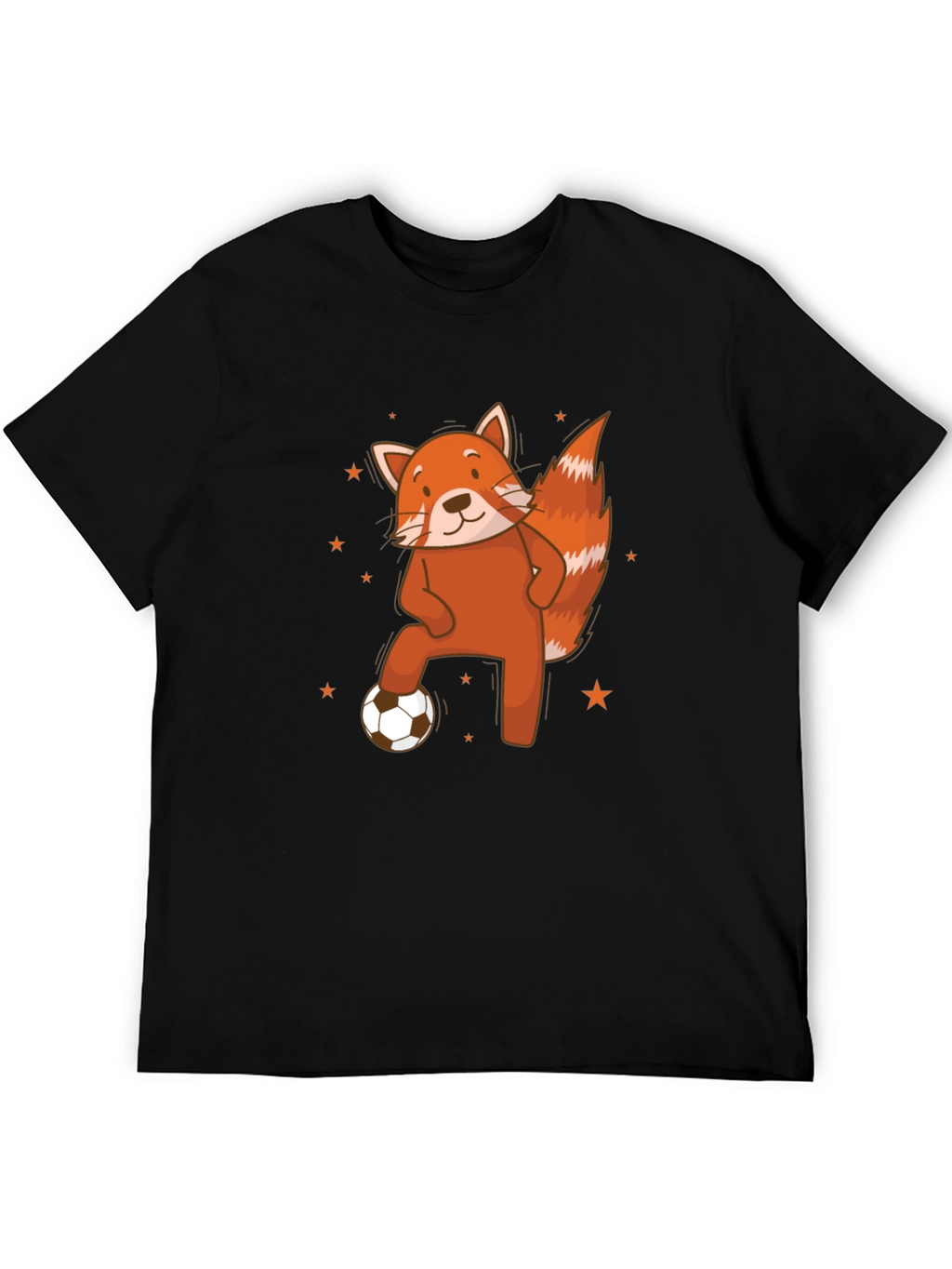 Red Panda Soccer T-Shirt - Cute Animal Tee