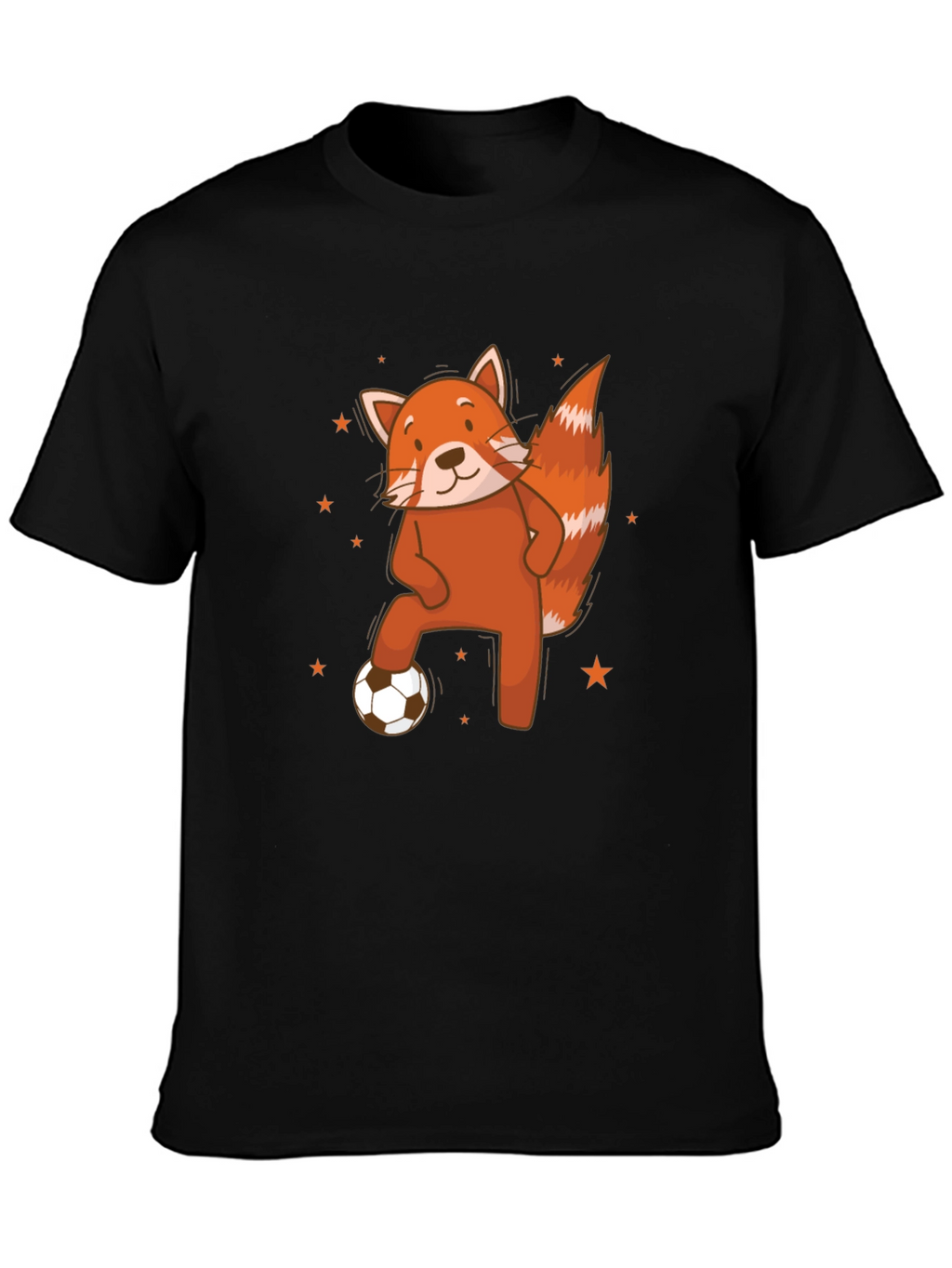 Red Panda Soccer T-Shirt - Cute Animal Tee