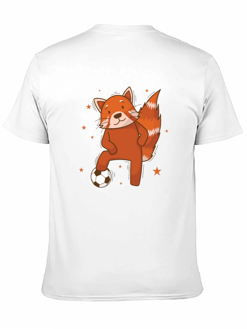 Red Panda Soccer T-Shirt - Cute Animal Tee