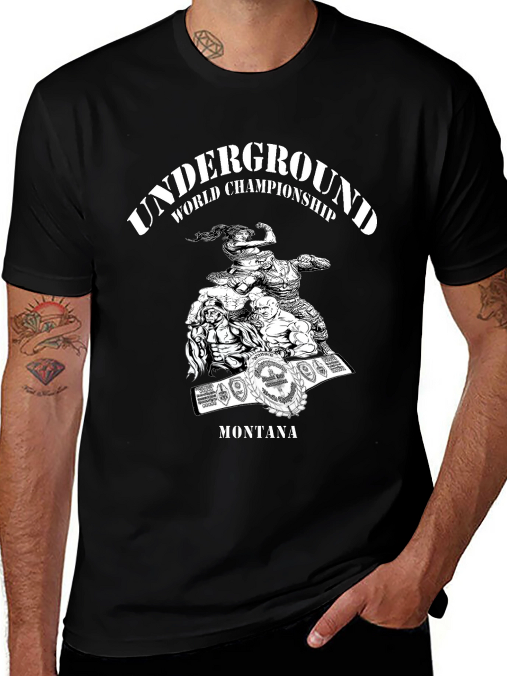 Underground World Championship T-Shirt Montana
