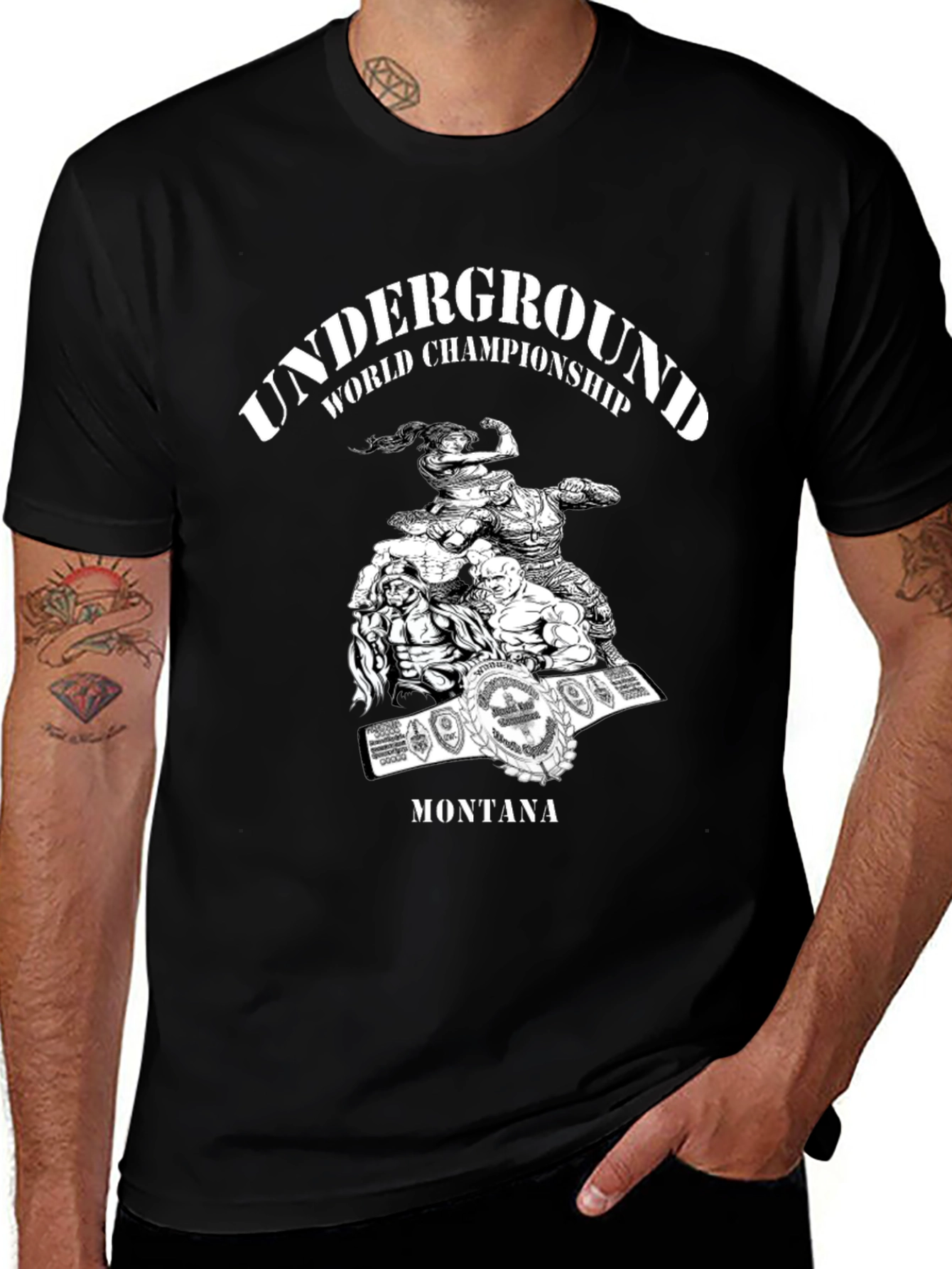 Underground World Championship T-Shirt Montana