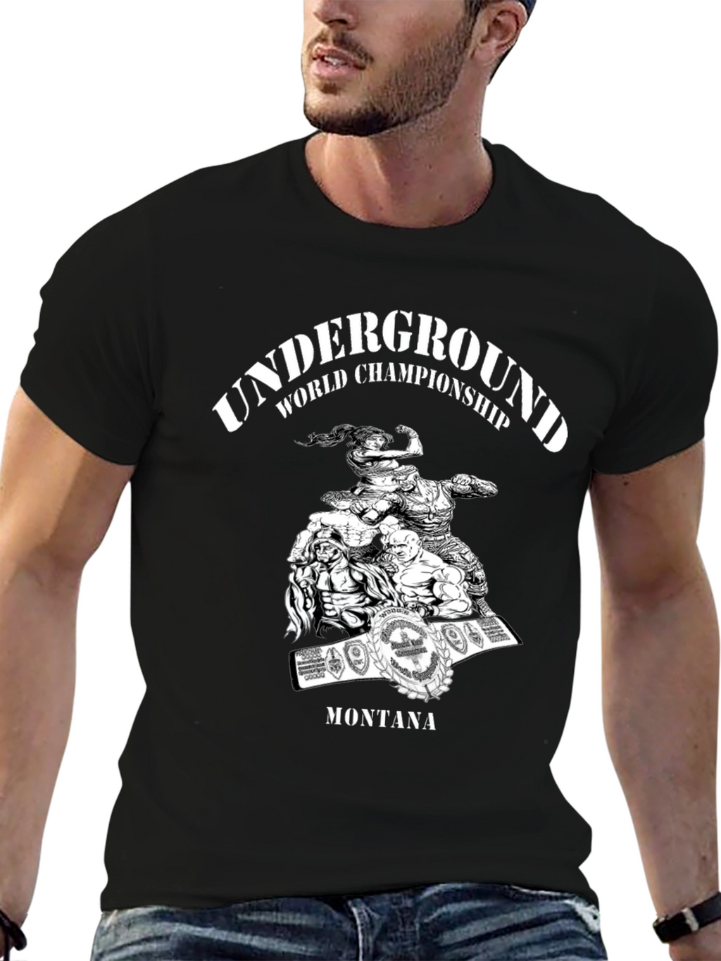 Underground World Championship T-Shirt Montana