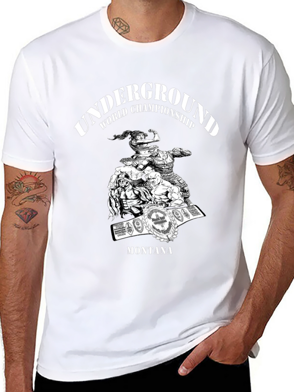 Underground World Championship T-Shirt Montana