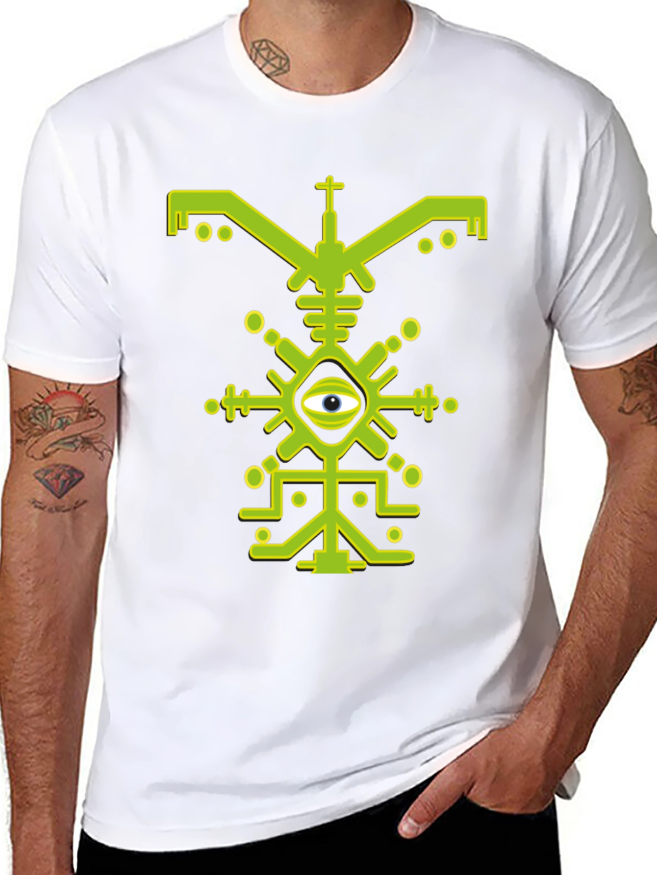Mystic Eye Graphic Tee - Black T-Shirt