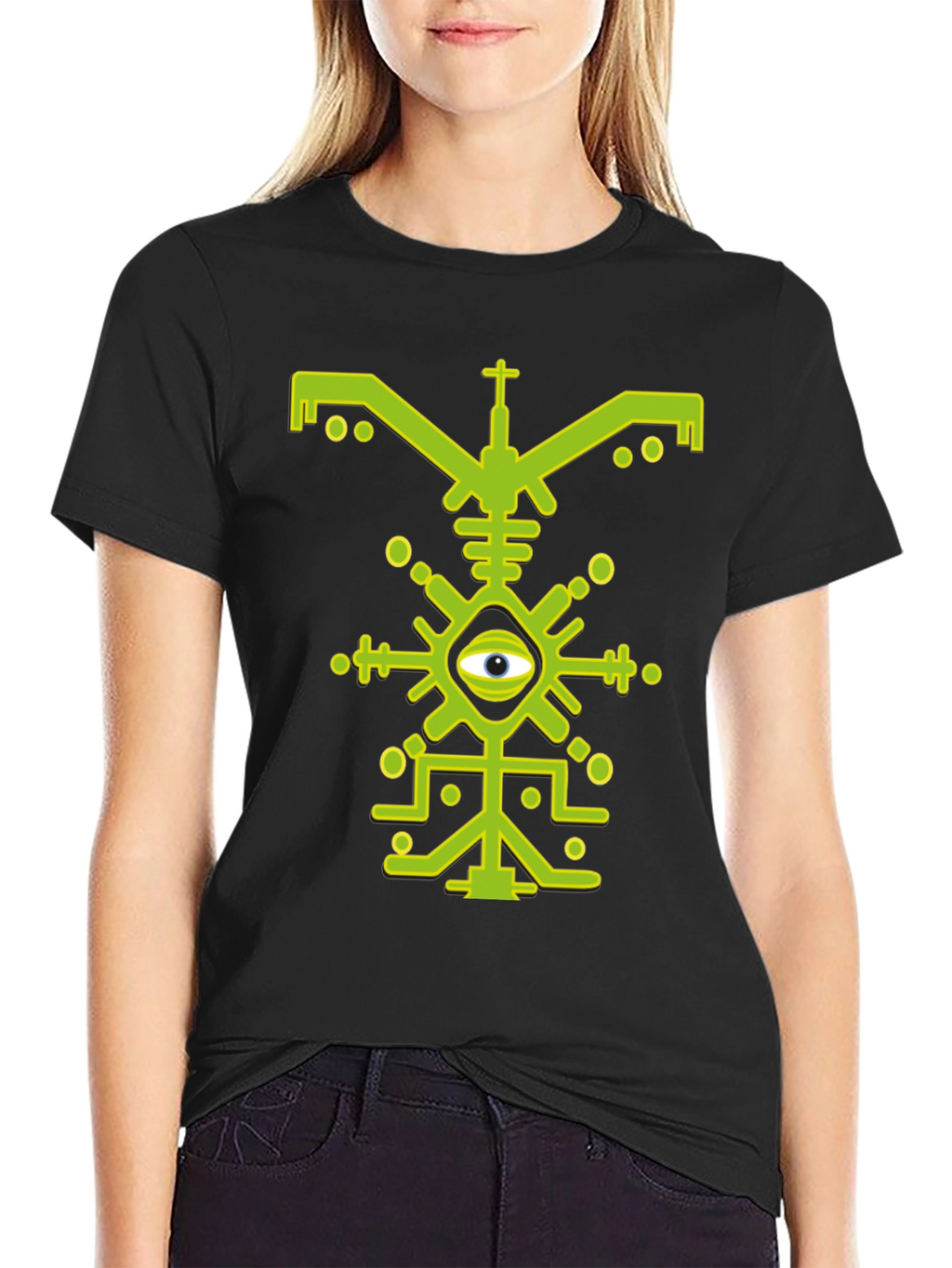 Mystic Eye Graphic Tee - Black T-Shirt