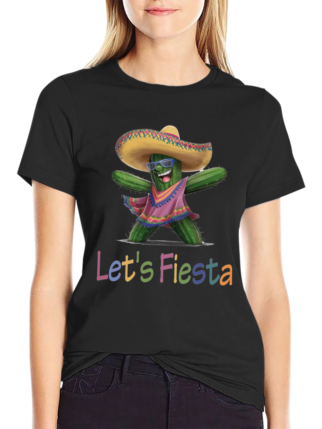 Lets Fiesta Cactus T-Shirt
