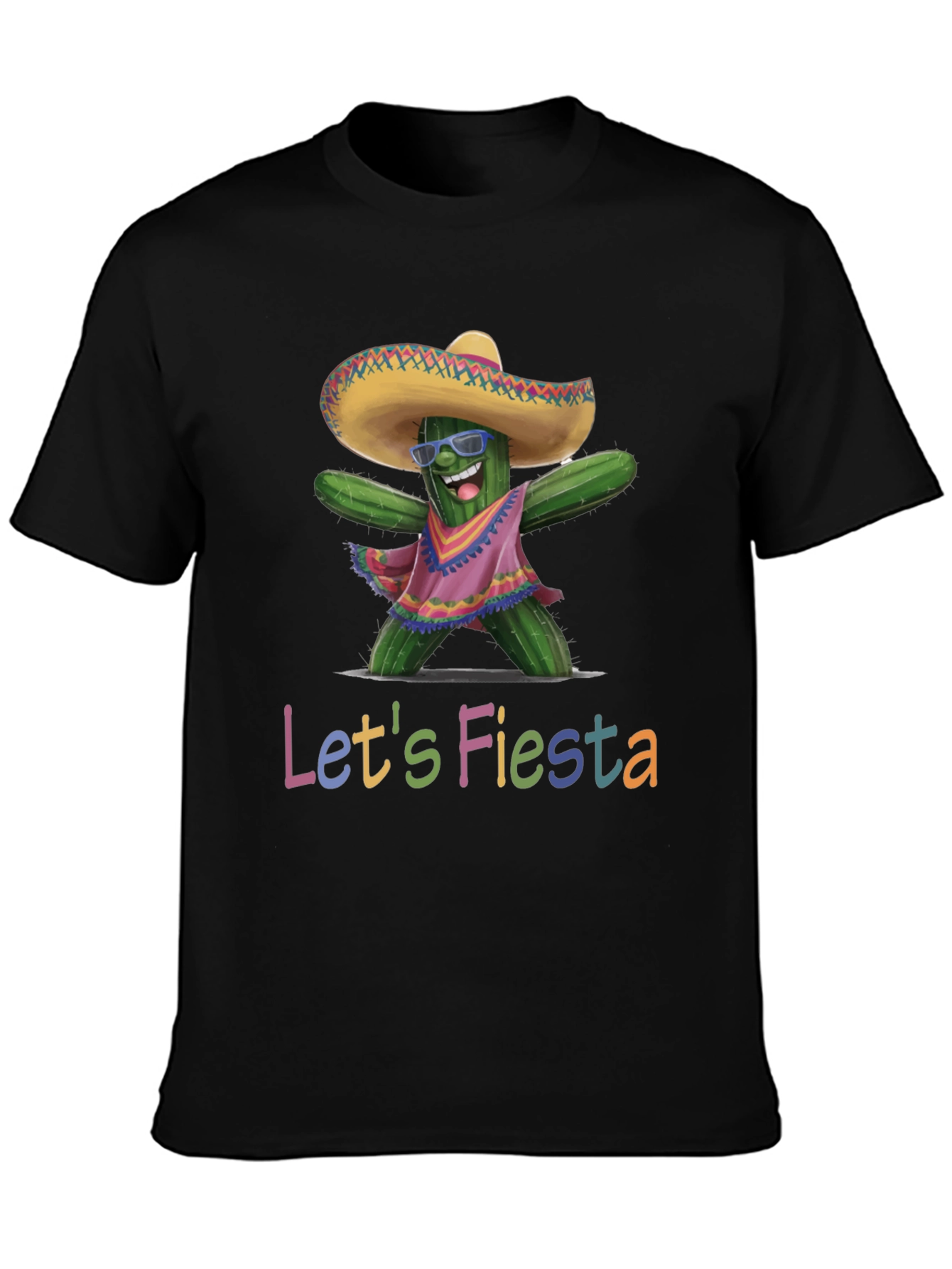 Lets Fiesta Cactus T-Shirt