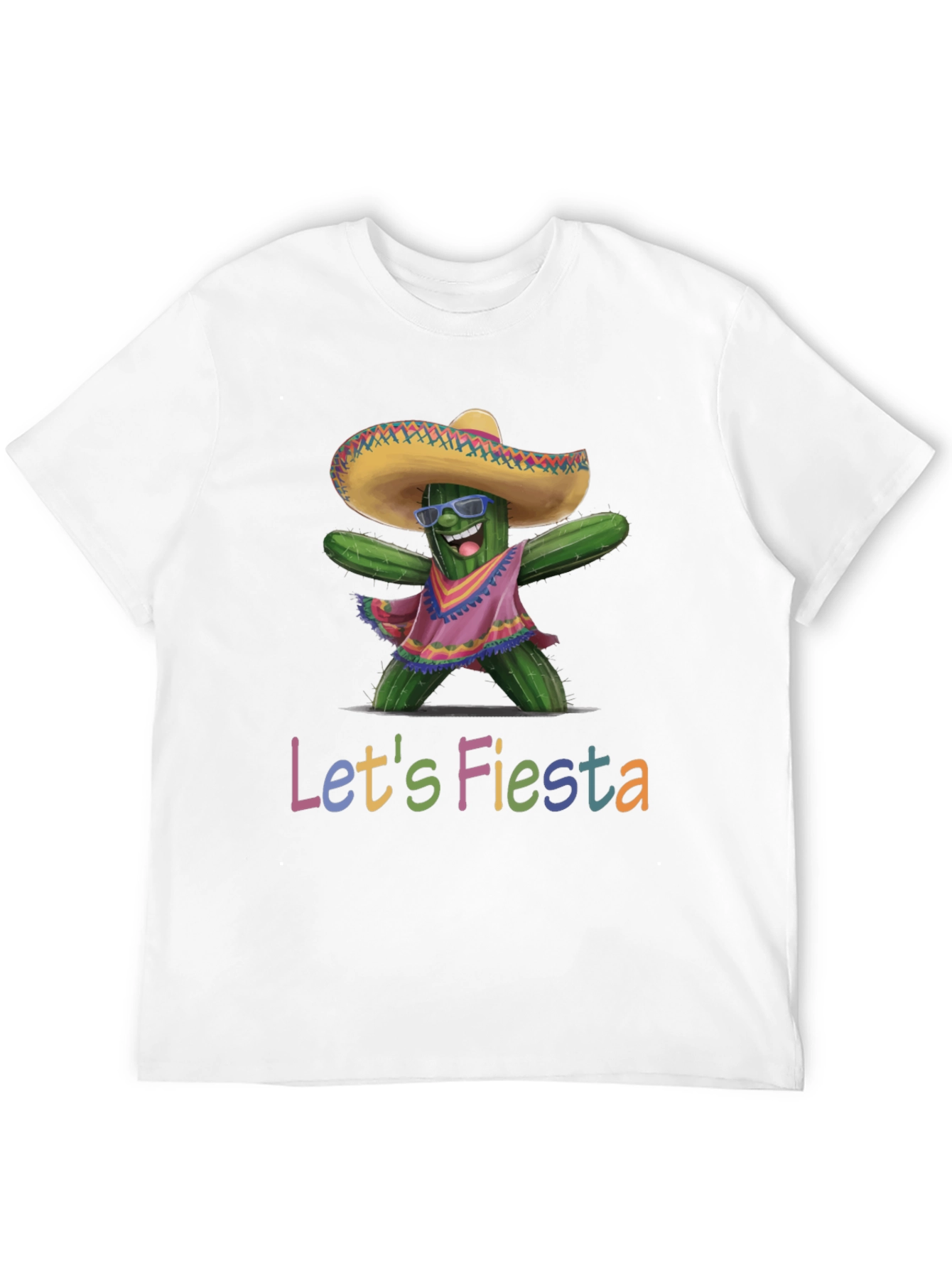 Lets Fiesta Cactus T-Shirt