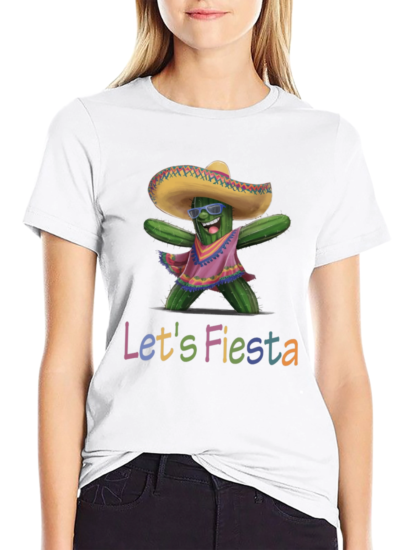 Lets Fiesta Cactus T-Shirt