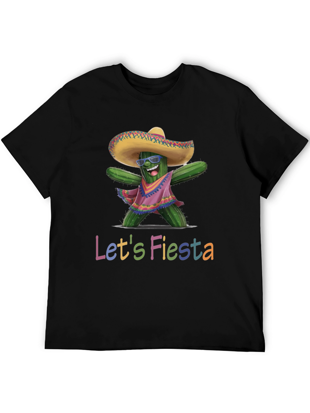 Lets Fiesta Cactus T-Shirt