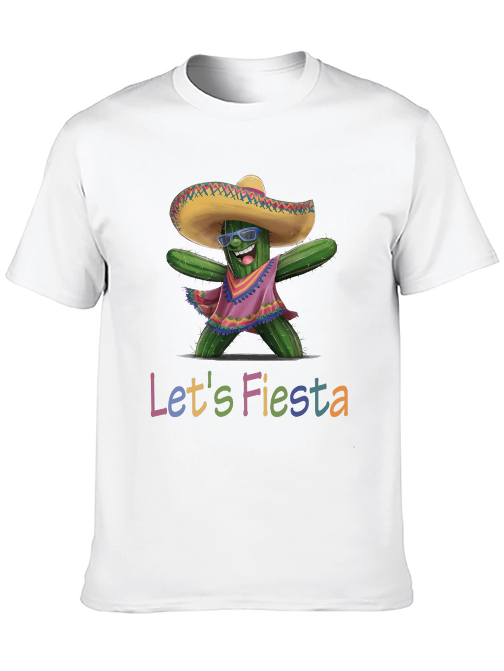 Lets Fiesta Cactus T-Shirt