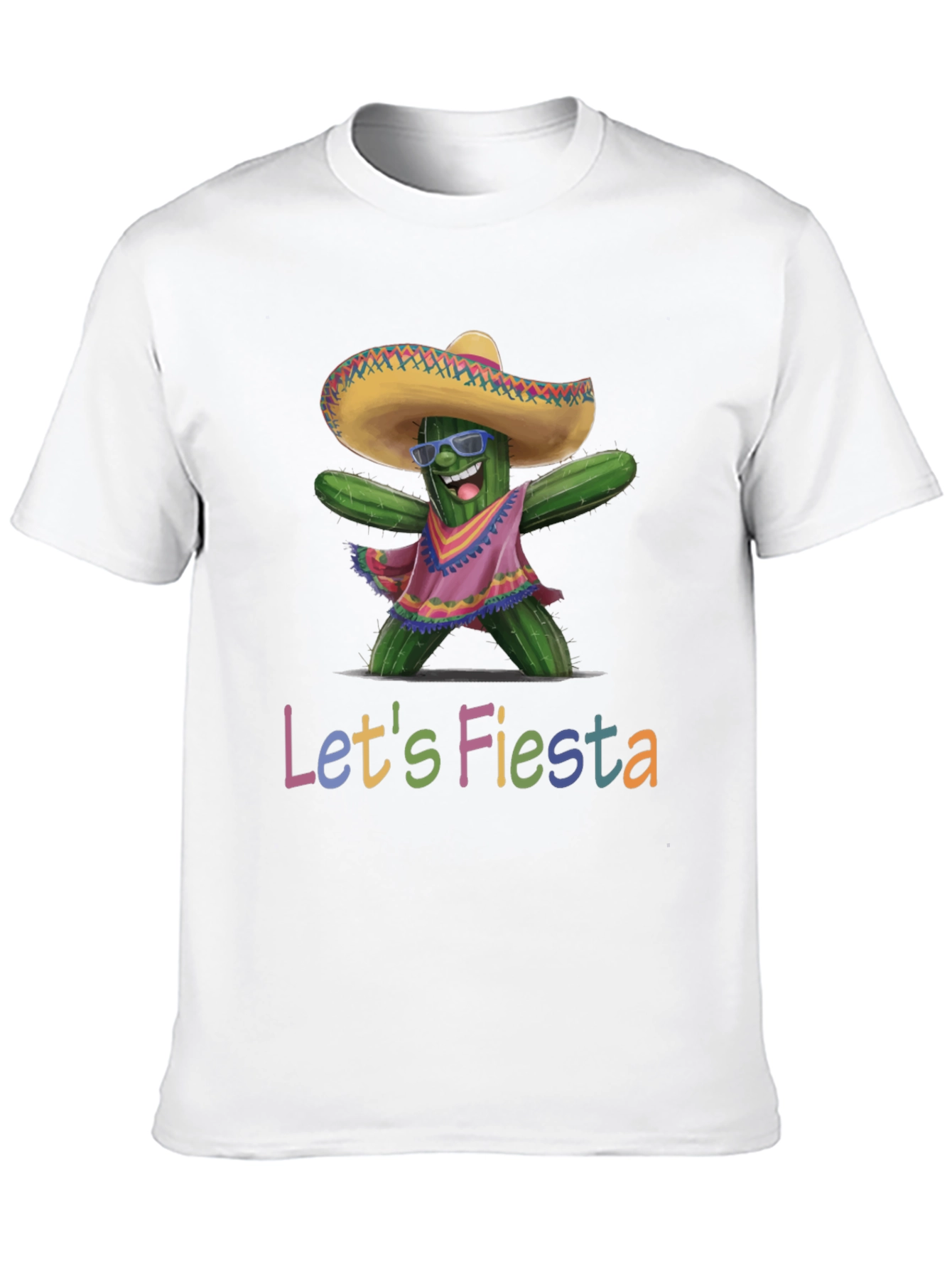 Lets Fiesta Cactus T-Shirt