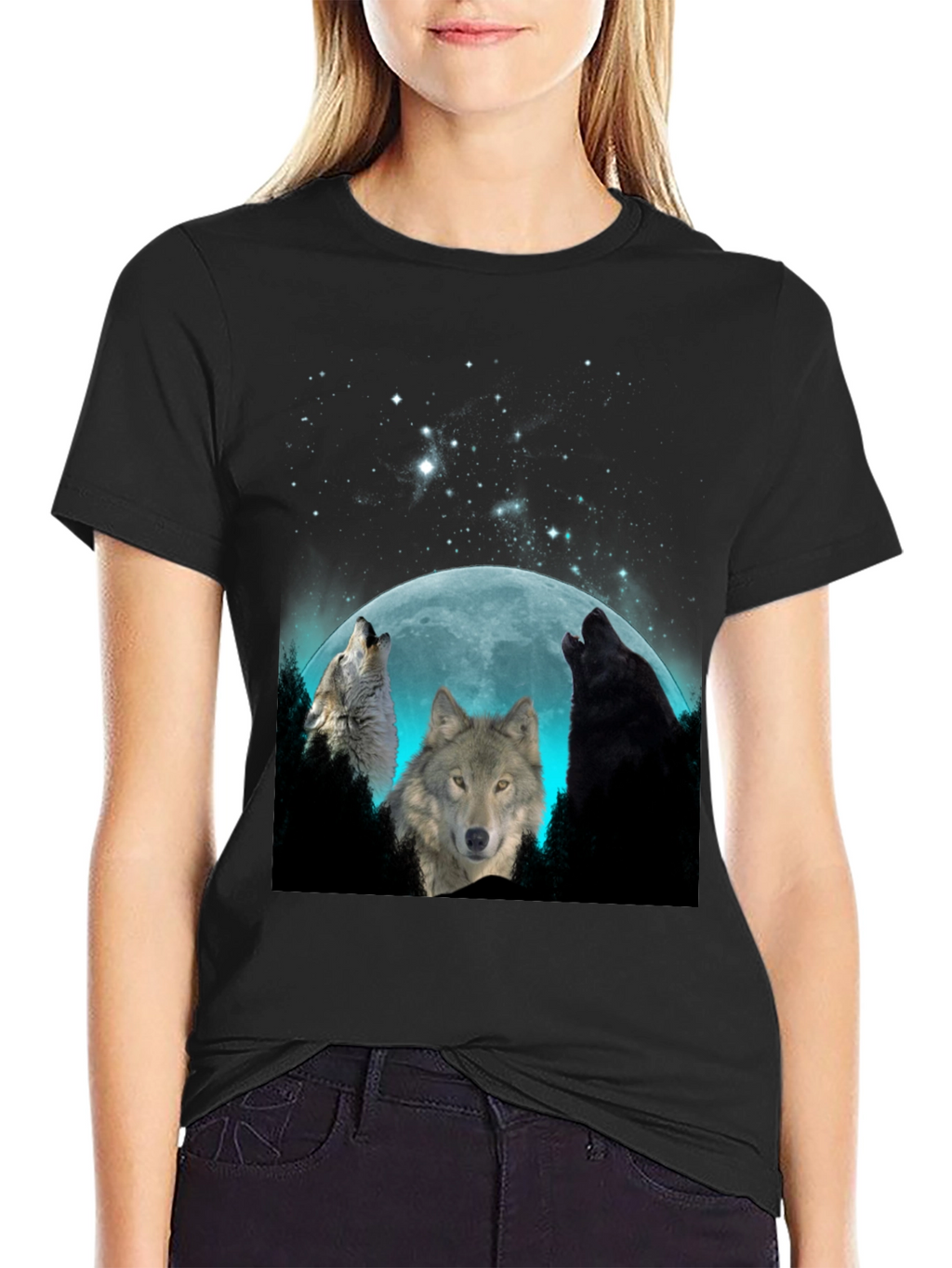 Wolf Pack Moon Graphic Tee