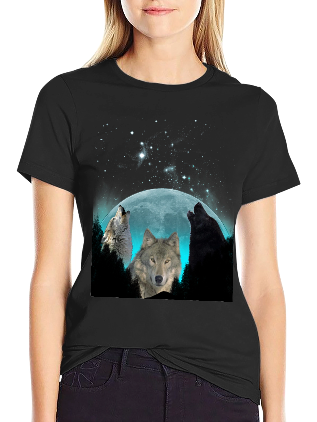 Wolf Pack Moon Graphic Tee