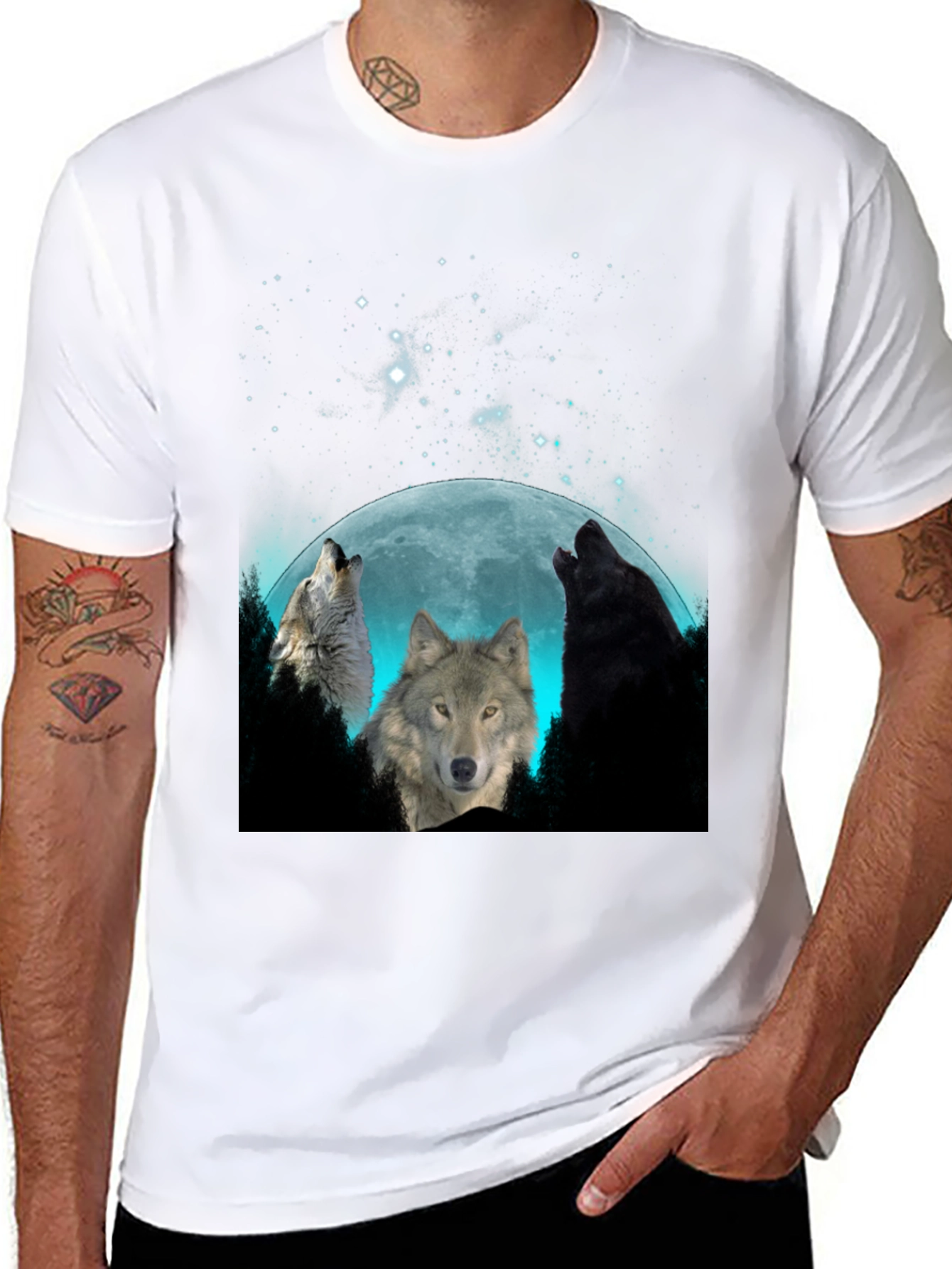 Wolf Pack Moon Graphic Tee
