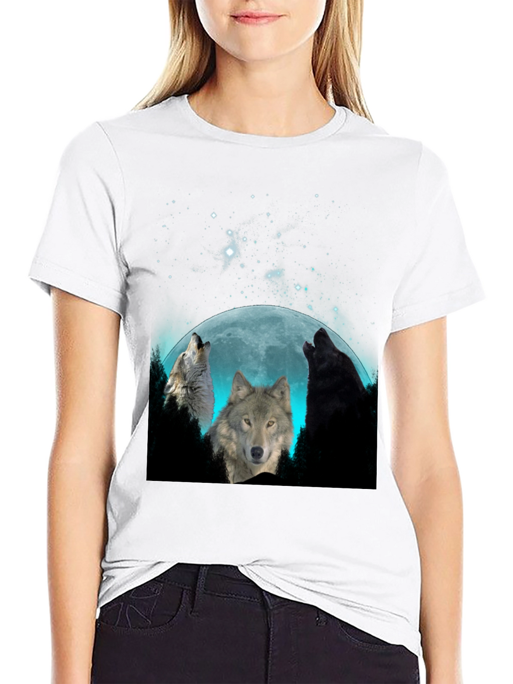 Wolf Pack Moon Graphic Tee