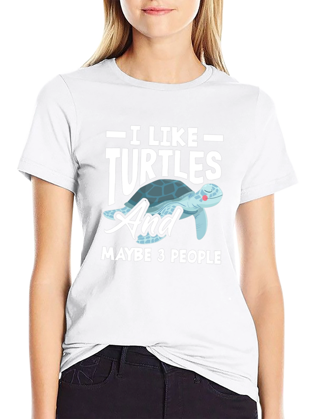 I Like Turtles Graphic T-Shirt
