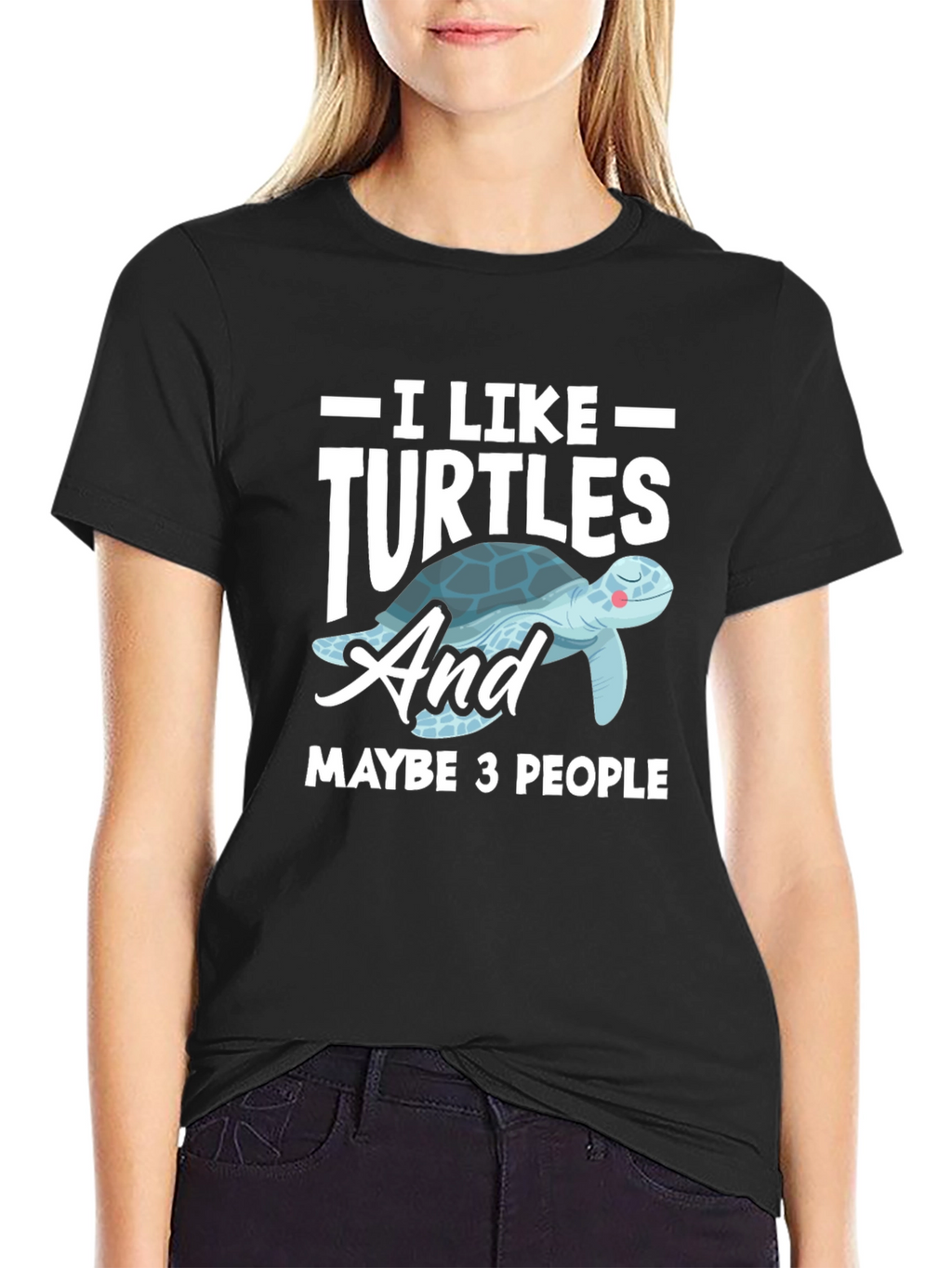 I Like Turtles Graphic T-Shirt