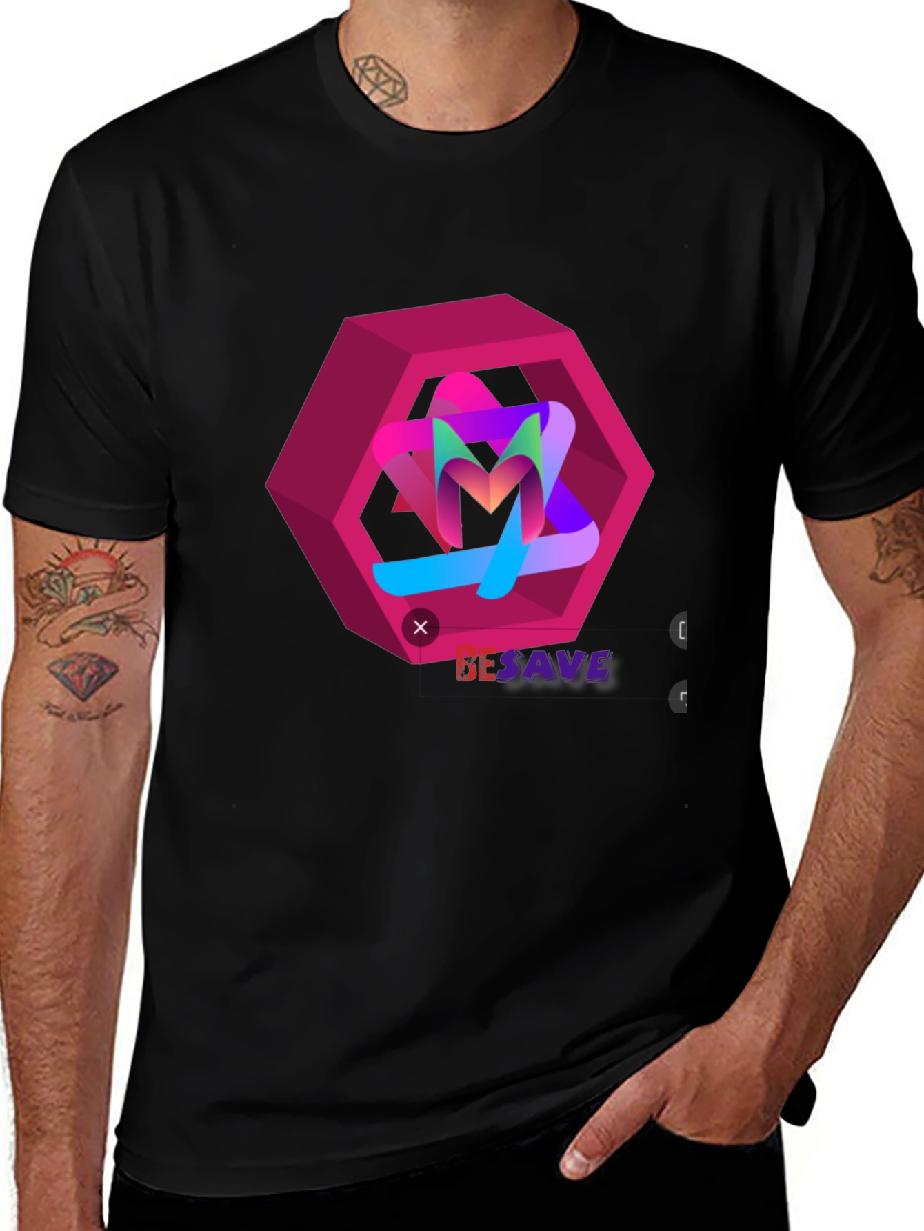 Abstract Graphic Tee