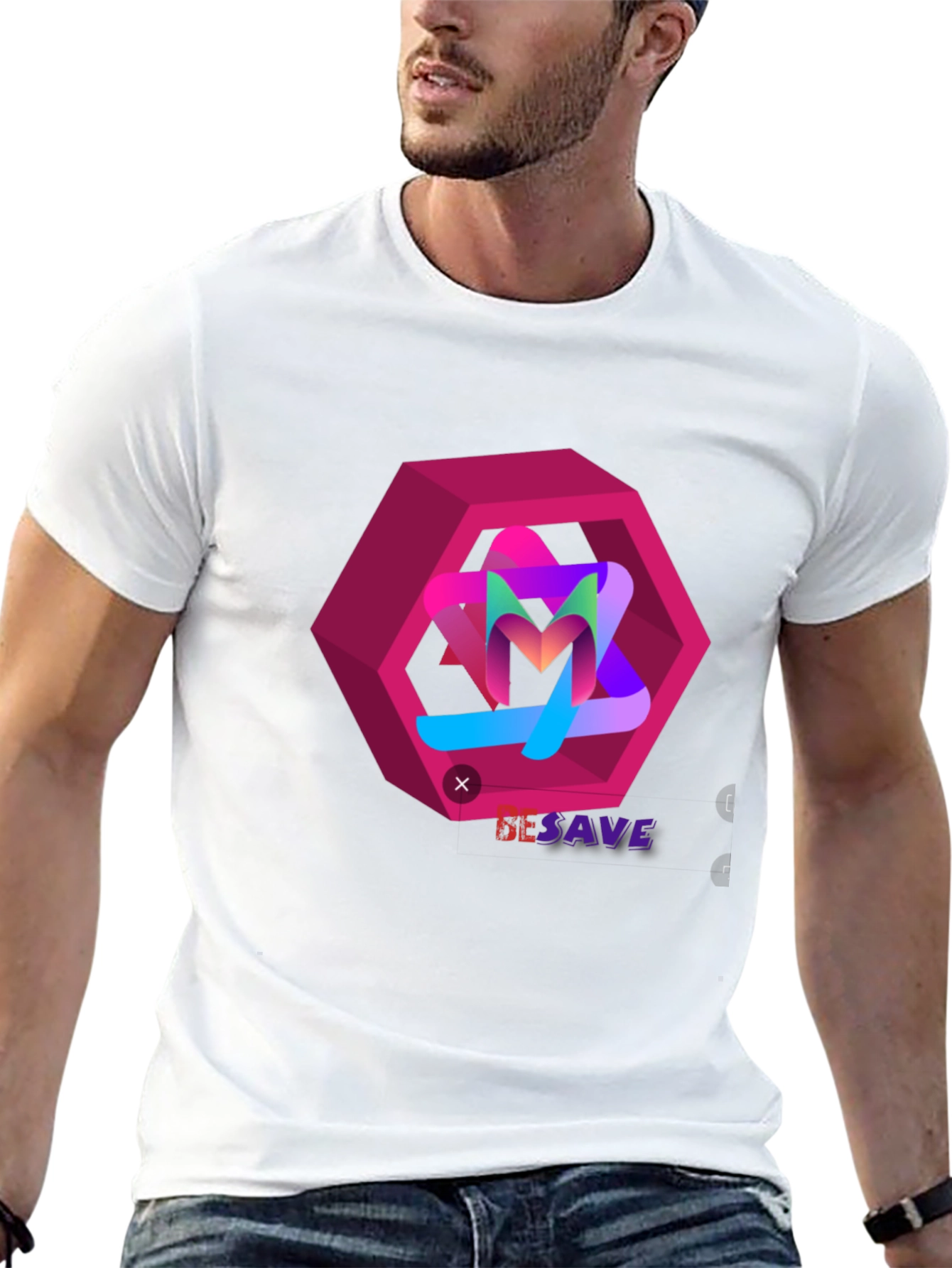 Abstract Graphic Tee