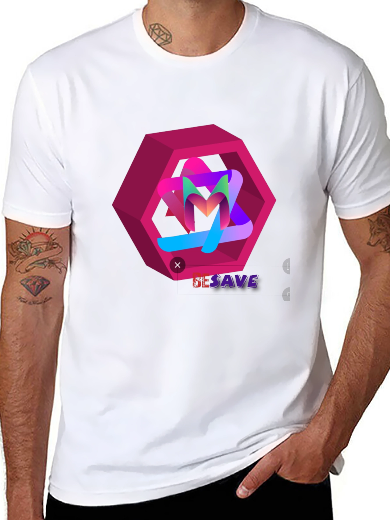 Abstract Graphic Tee