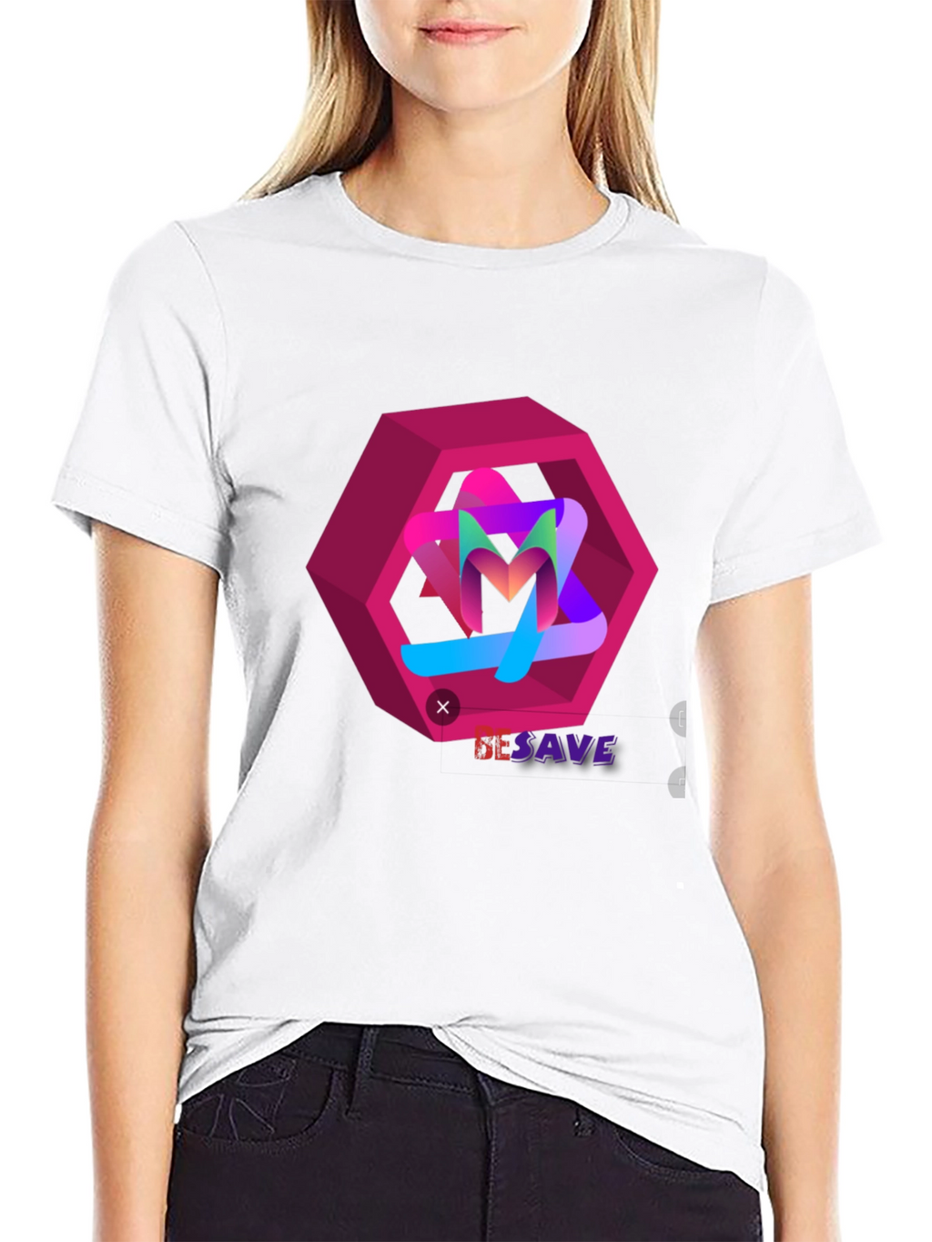 Abstract Graphic Tee