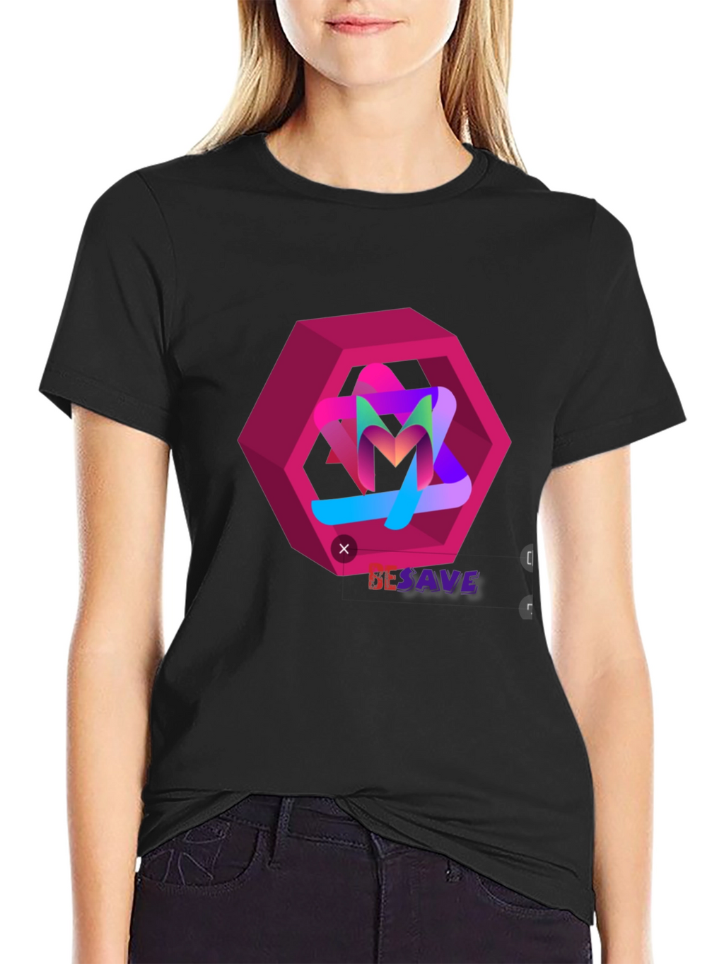 Abstract Graphic Tee