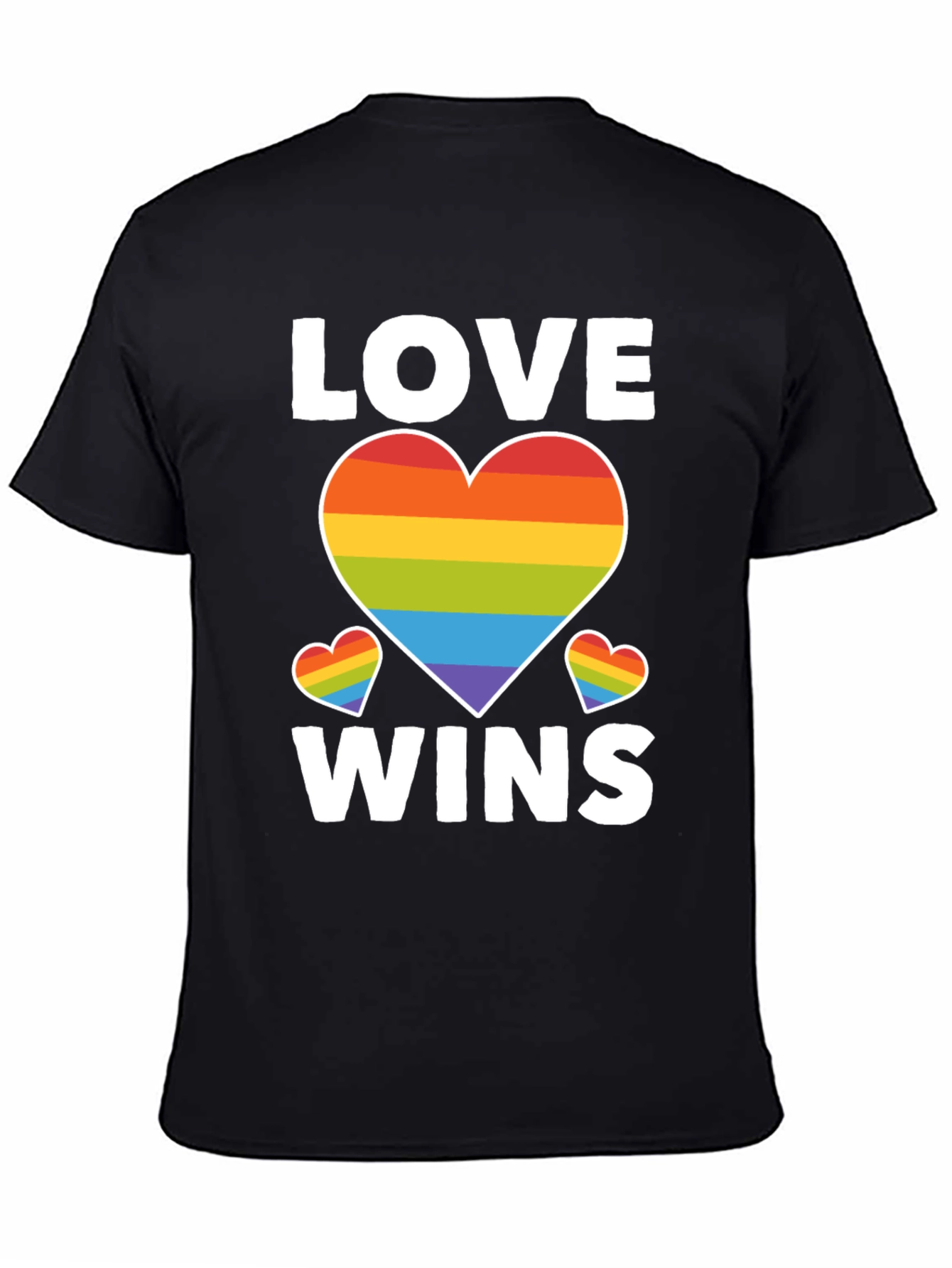 Love Wins Rainbow Heart T-Shirt