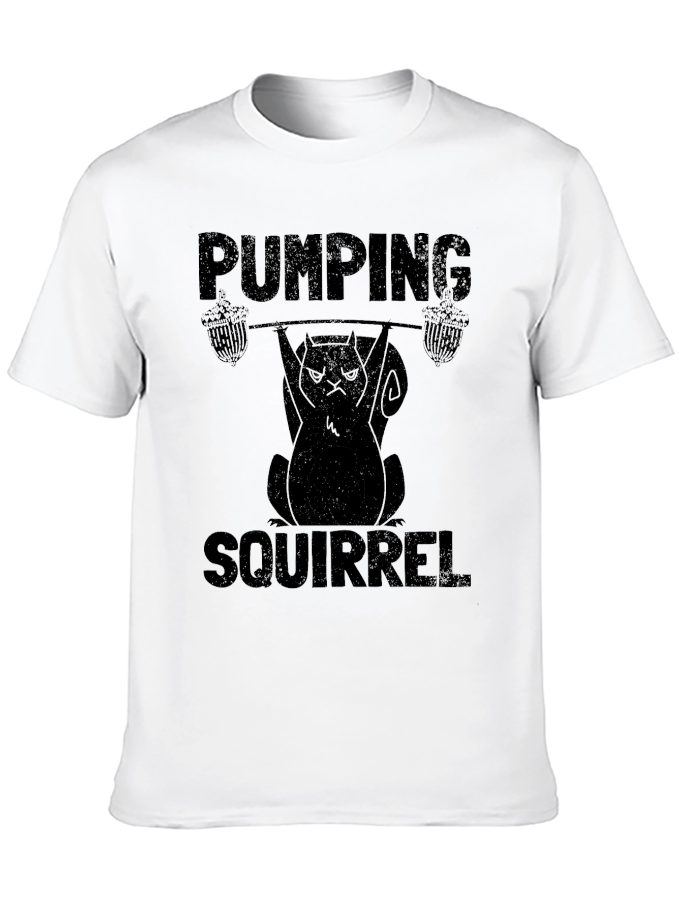 Pumping Squirrel Workout T-Shirt