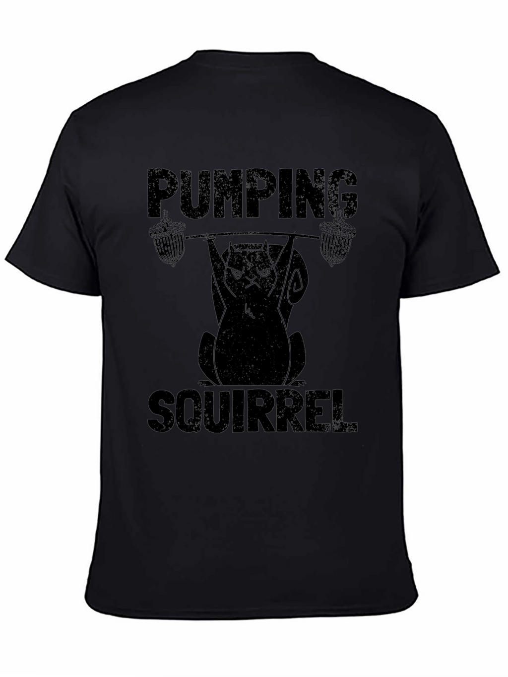 Pumping Squirrel Workout T-Shirt