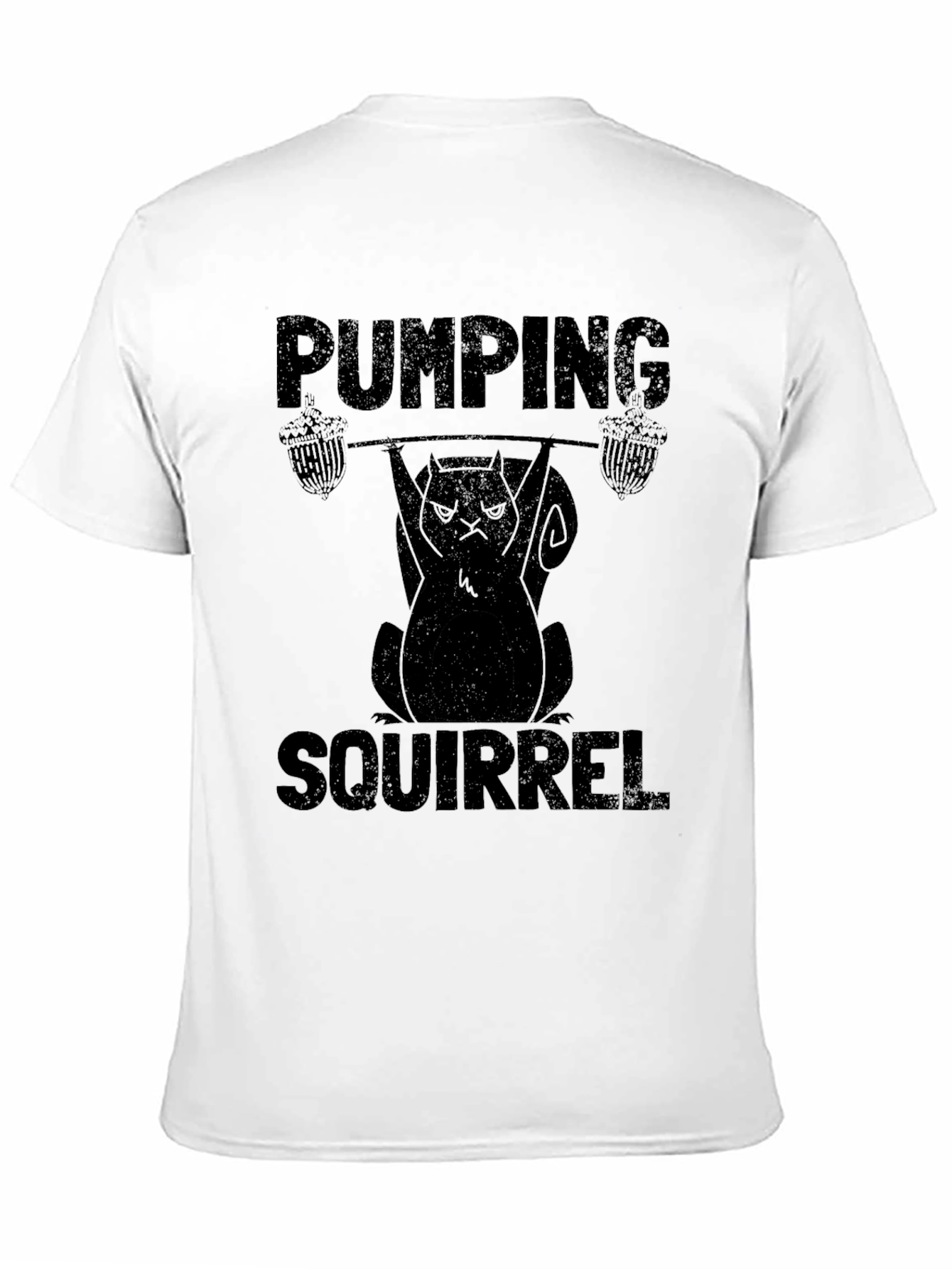 Pumping Squirrel Workout T-Shirt