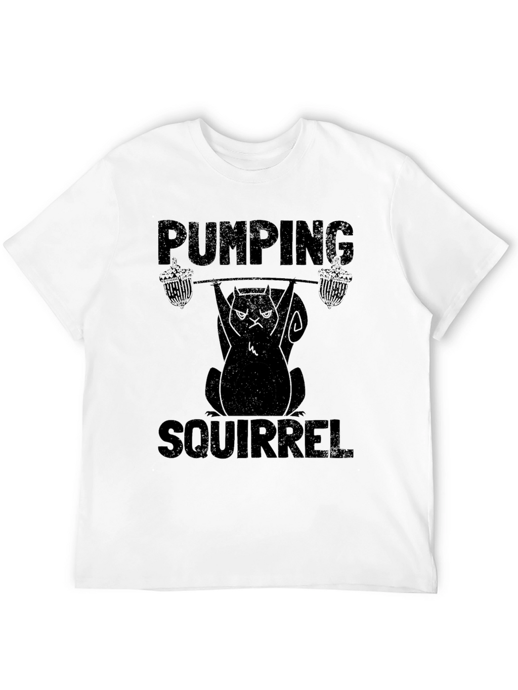Pumping Squirrel Workout T-Shirt