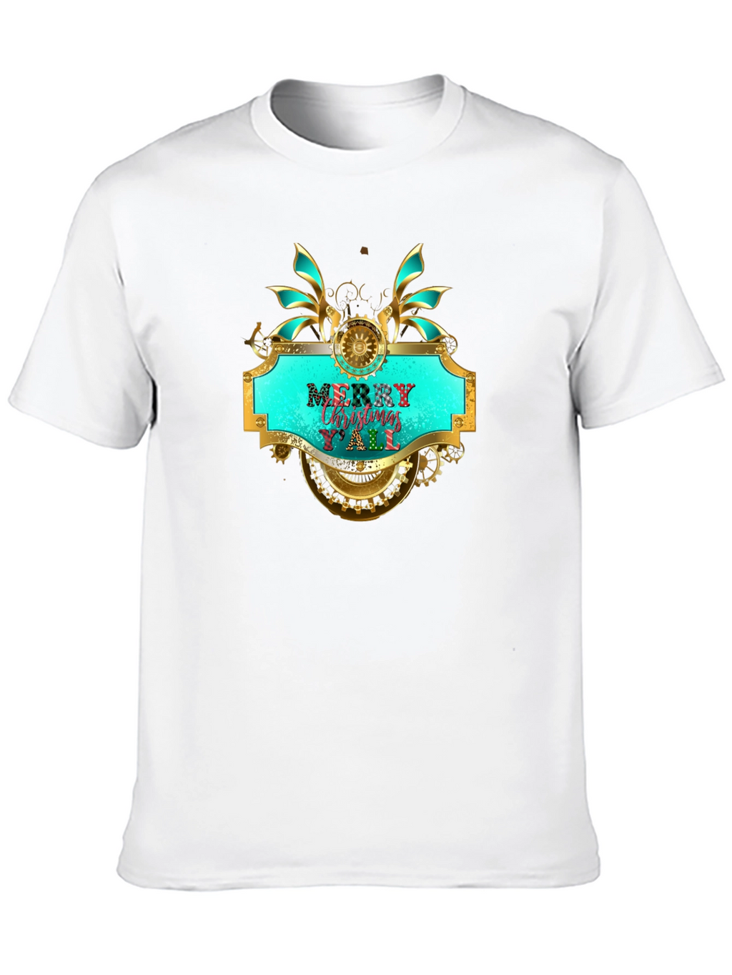 Merry Christmas Yall Steampunk T-Shirt