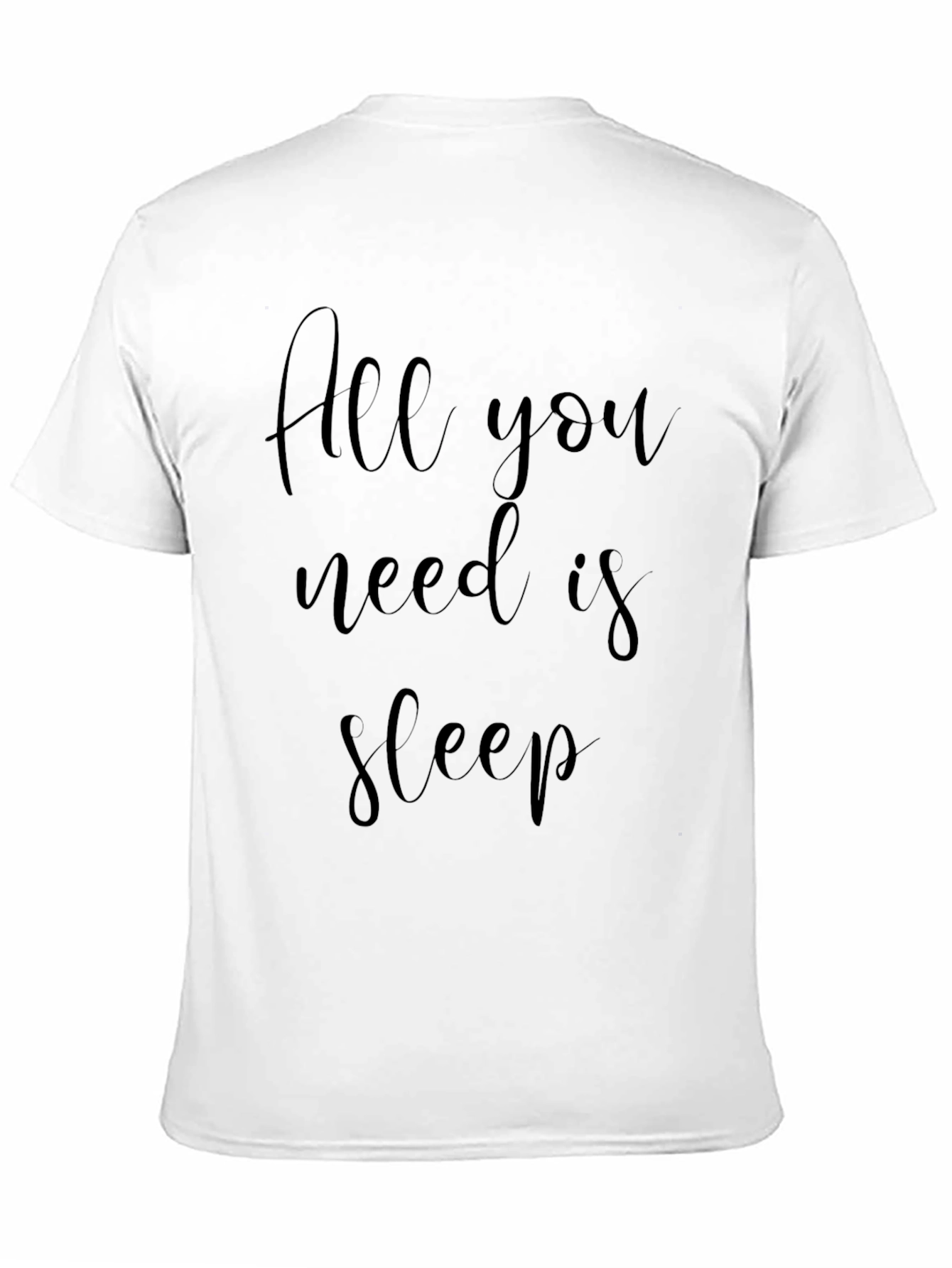 All You Need Is Sleep Black T-Shirt