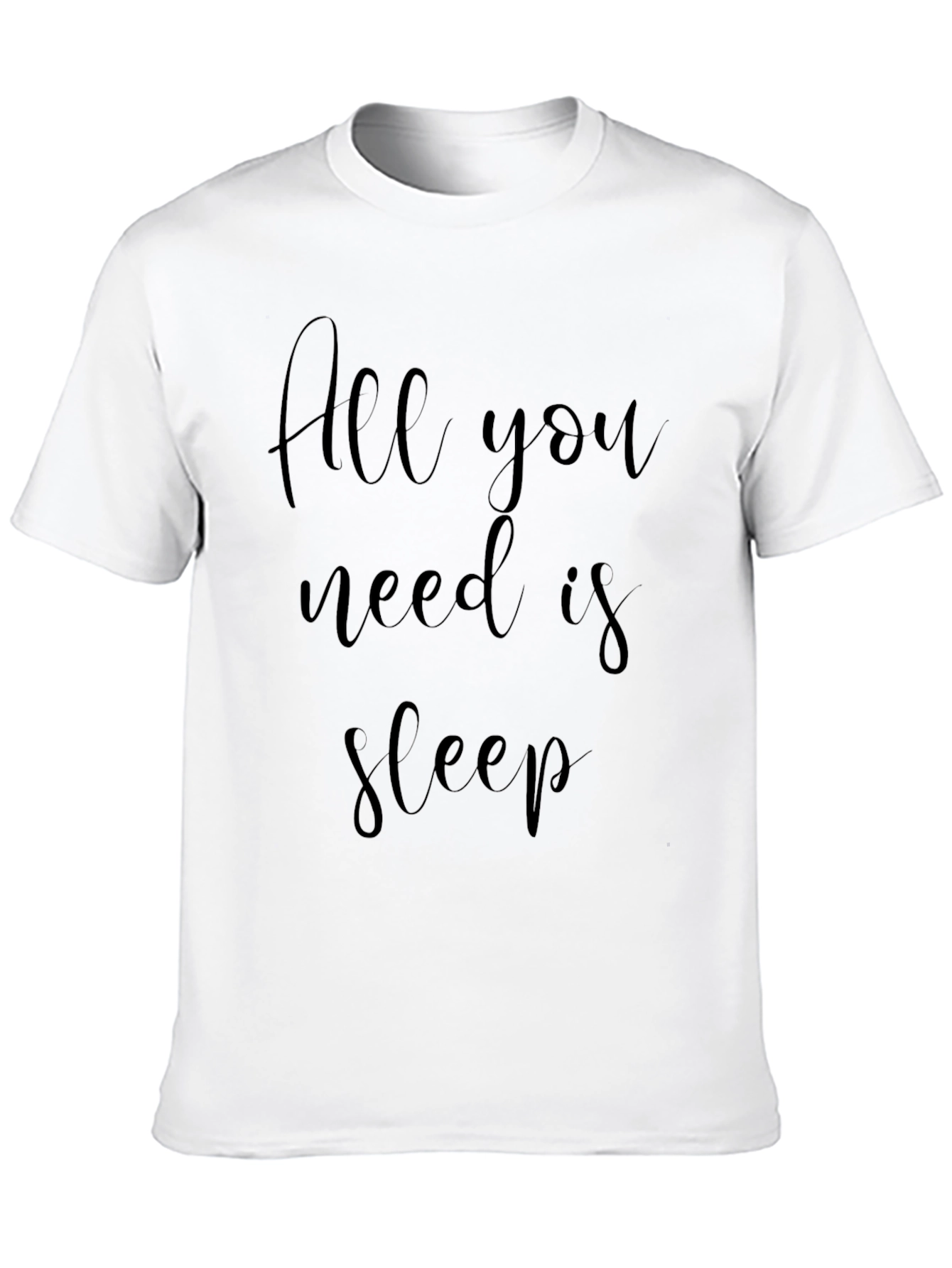 All You Need Is Sleep Black T-Shirt