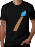 Paint Brush Graphic Tee - Artists Choice