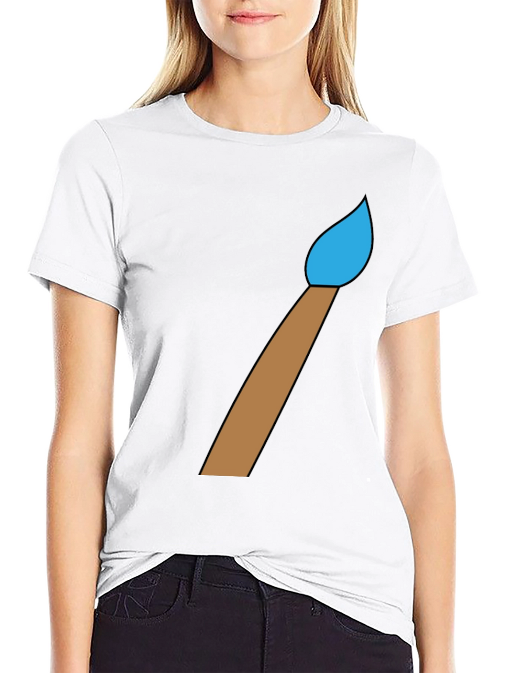Paint Brush Graphic Tee - Artists Choice