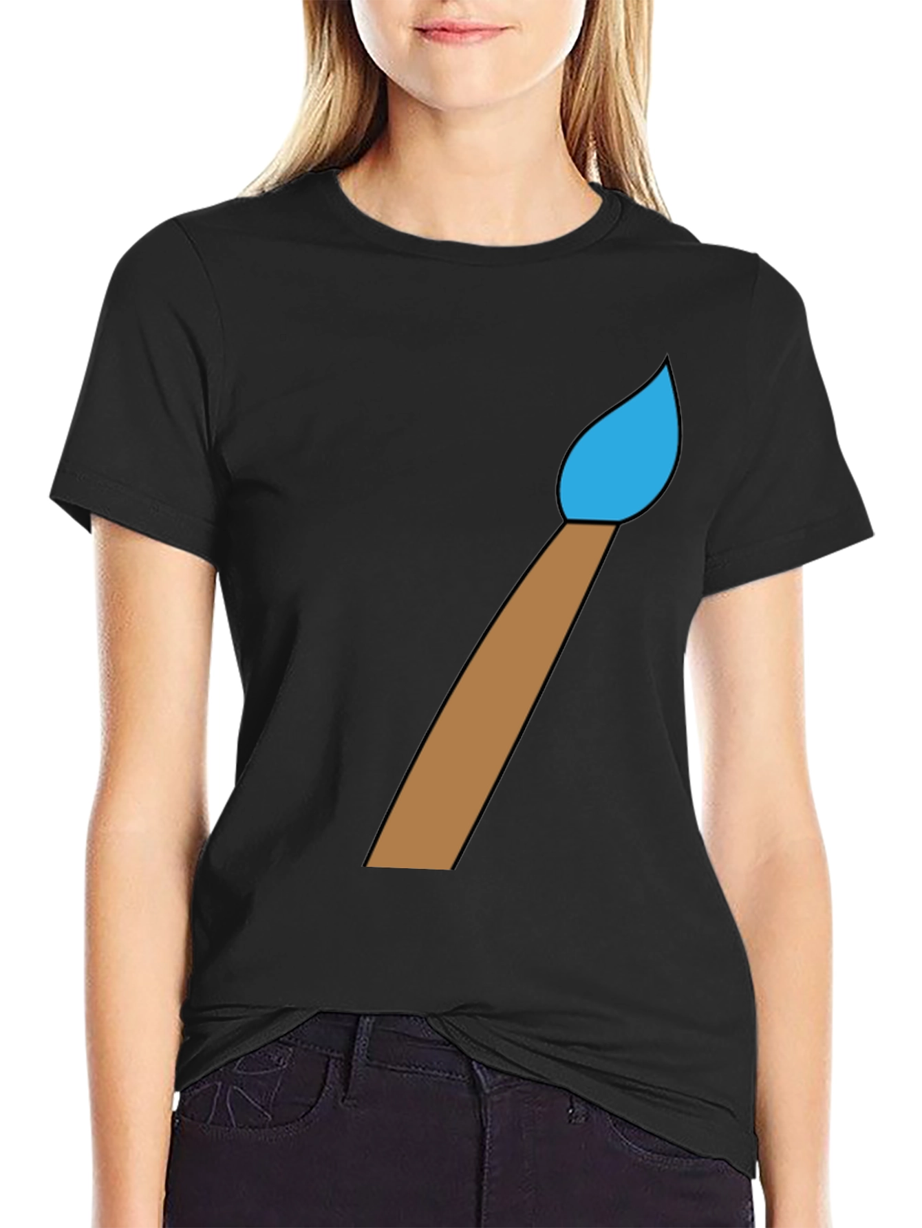 Paint Brush Graphic Tee - Artists Choice