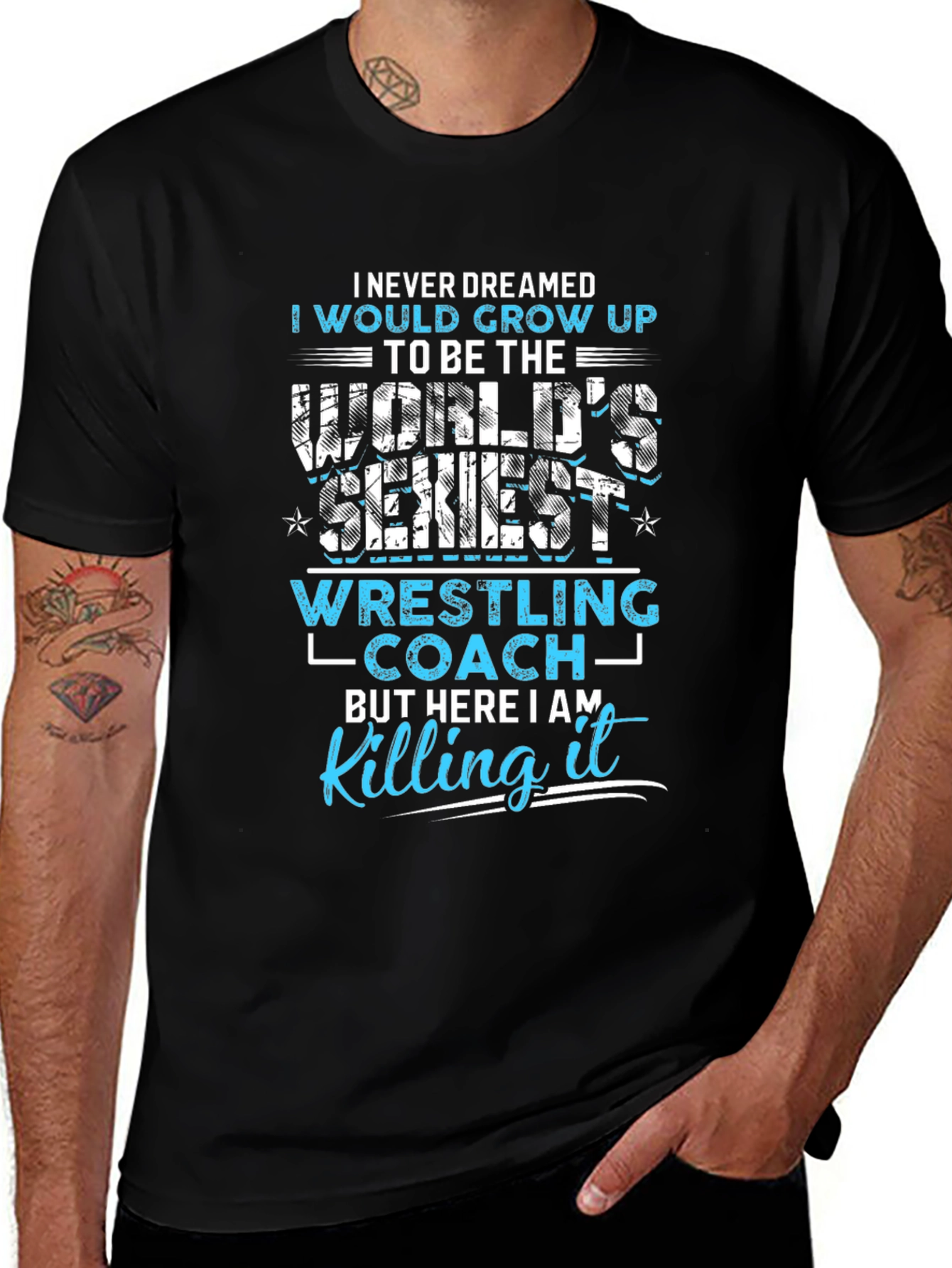 Worlds Sexiest Wrestling Coach T-Shirt