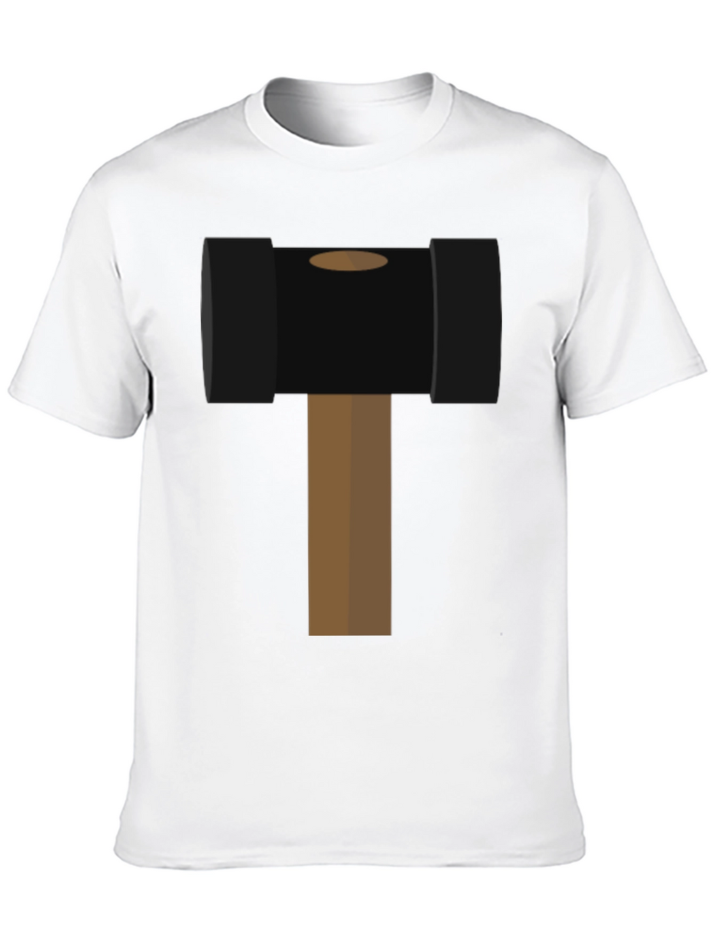 Hammer Time Graphic Tee - Novelty Black T-Shirt