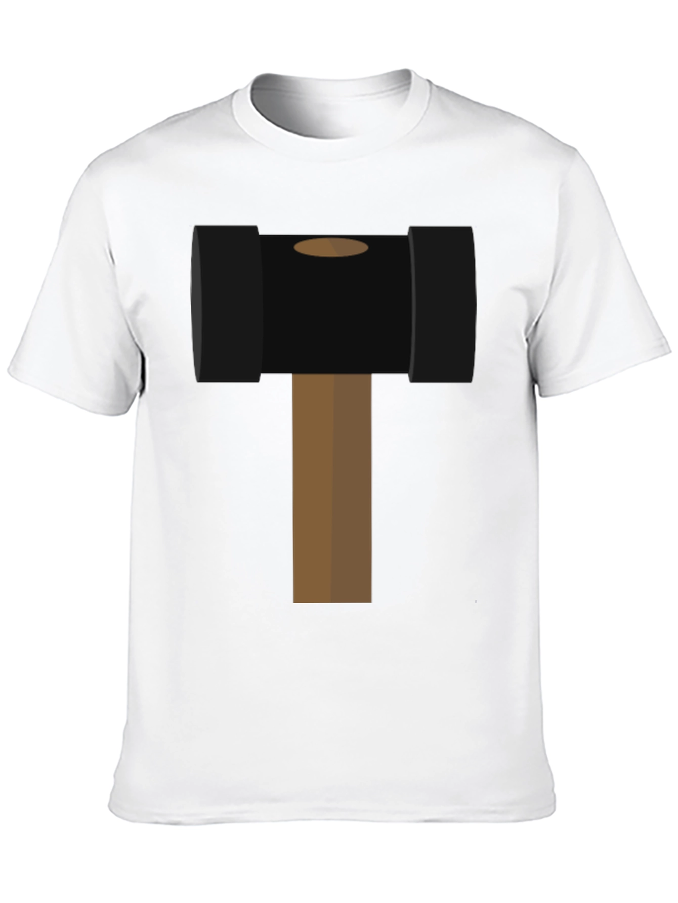 Hammer Time Graphic Tee - Novelty Black T-Shirt