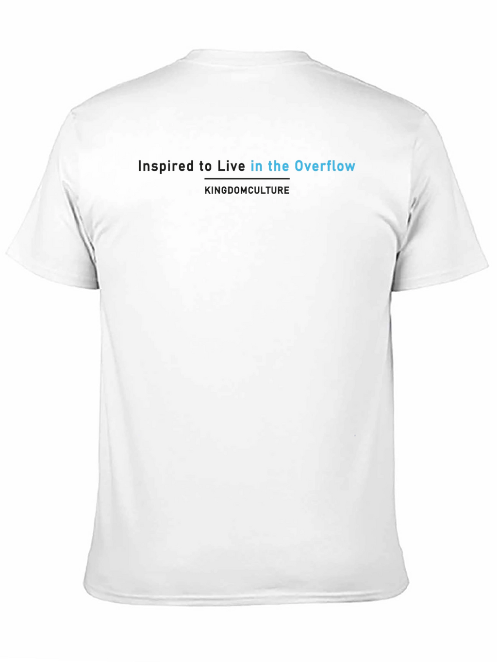 Inspired to Live in the Overflow Tee