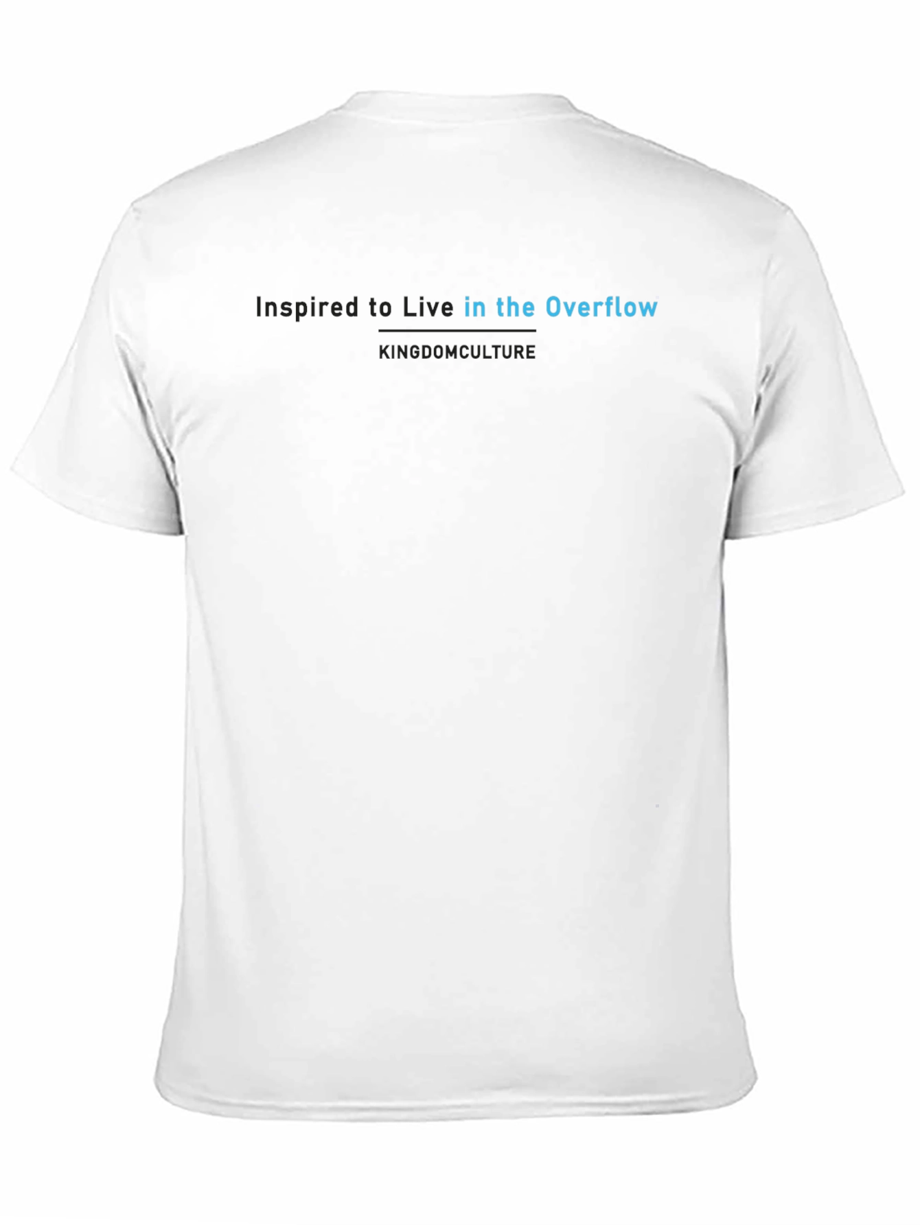 Inspired to Live in the Overflow Tee