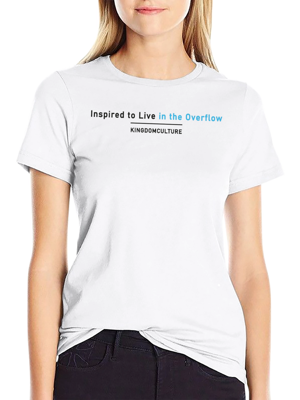 Inspired to Live in the Overflow Tee